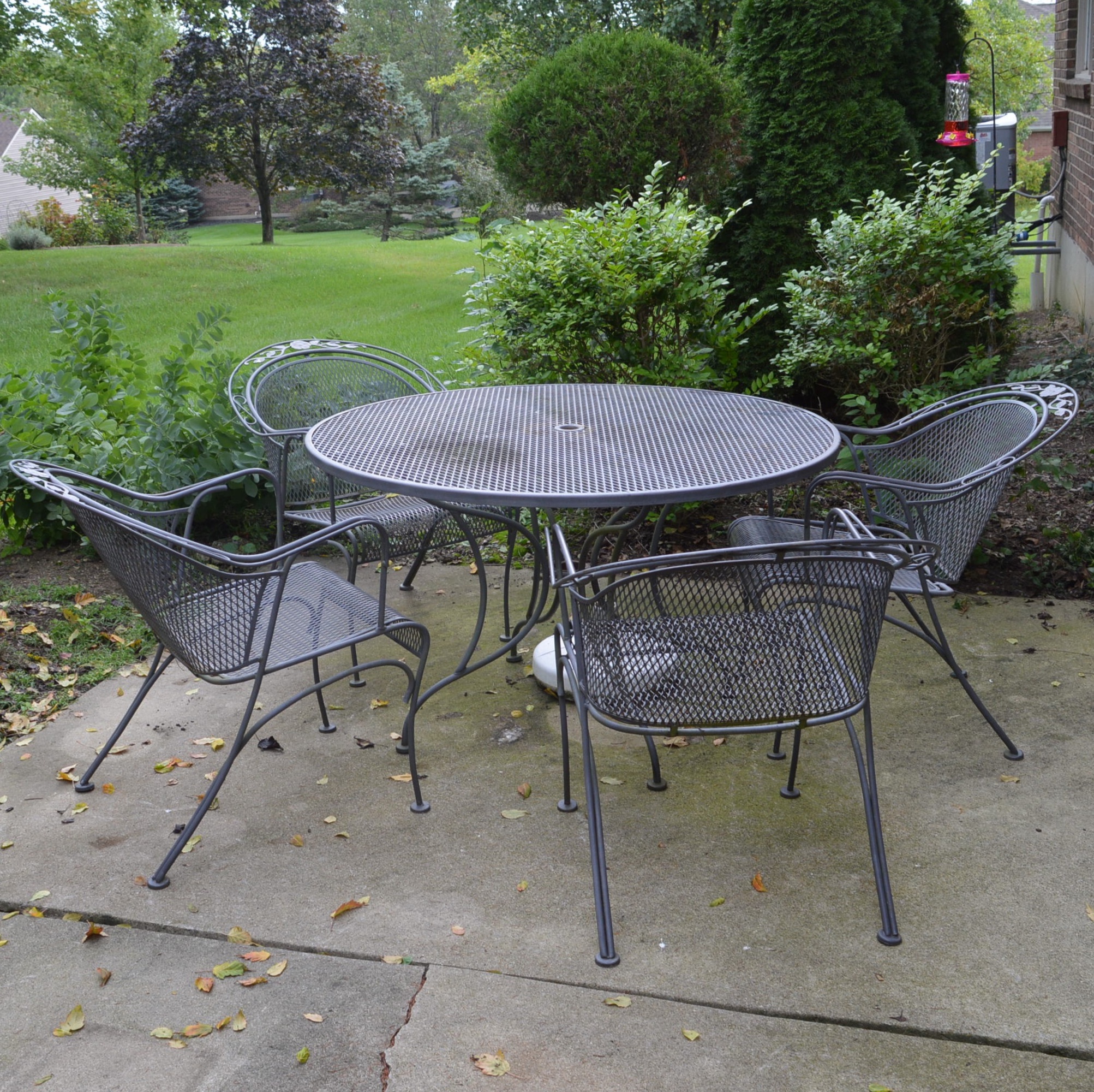 Wrought Iron Patio Set EBTH
