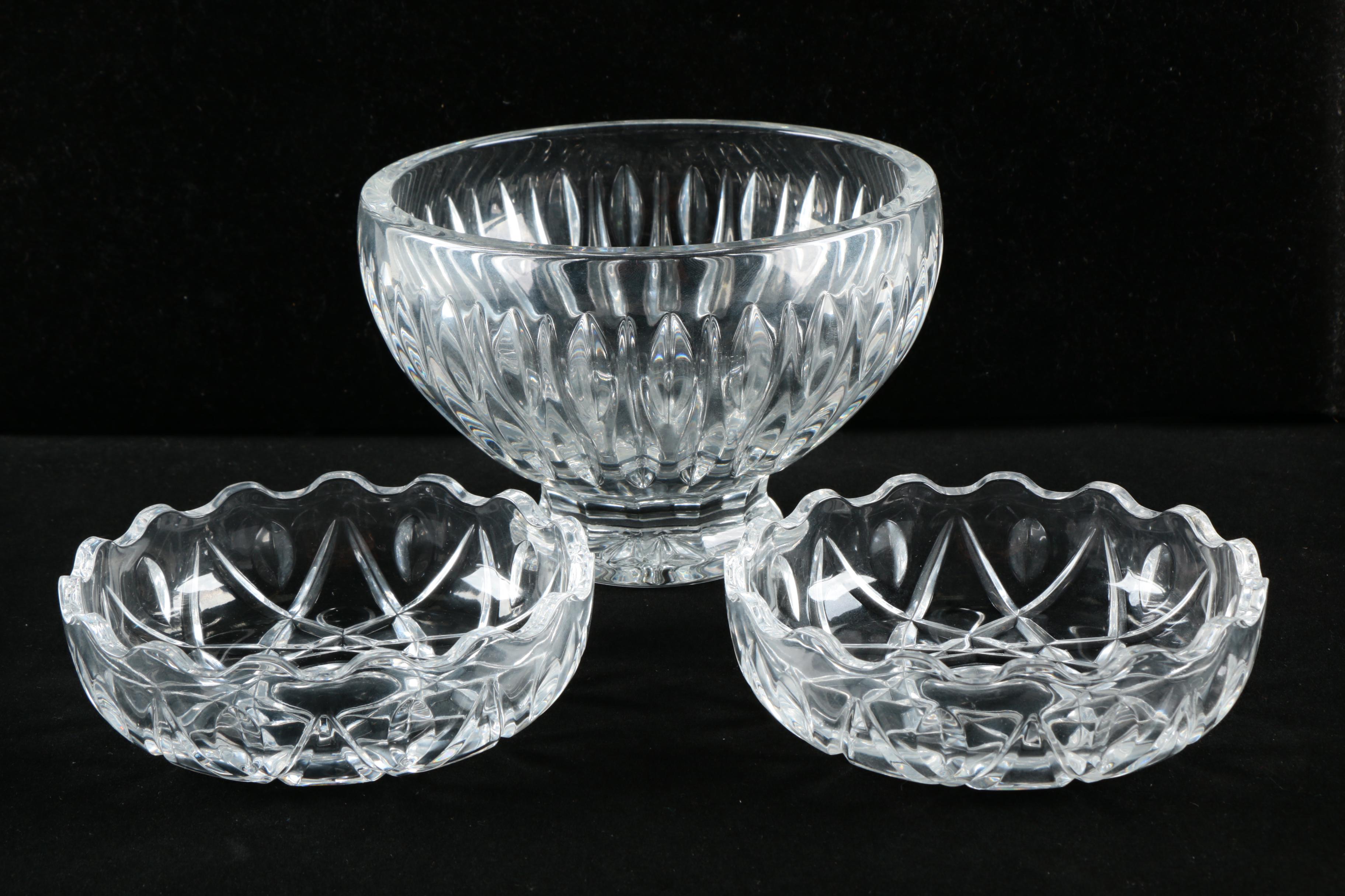 Marquis by Waterford Crystal Bowl and Lidded Dish EBTH
