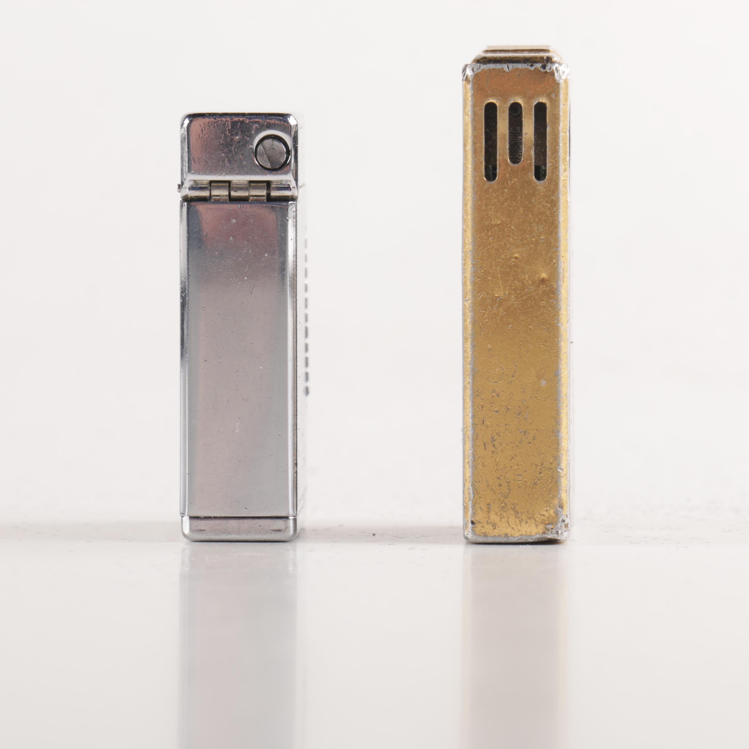 Dante Butane "J2" and Win "Mark V" Refillable Lighters EBTH