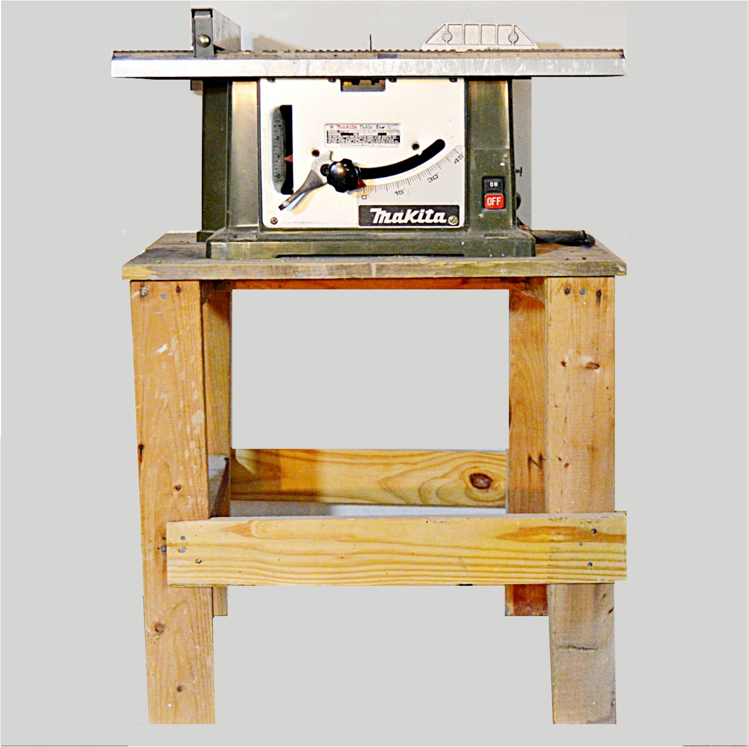 Makita Table Saw With Fence