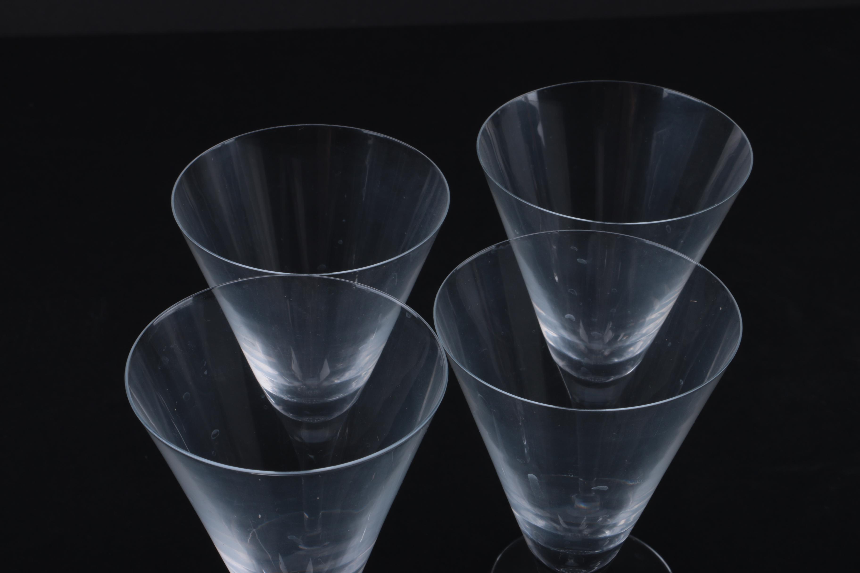 Orrefors Crystal Champagne Glasses EBTH