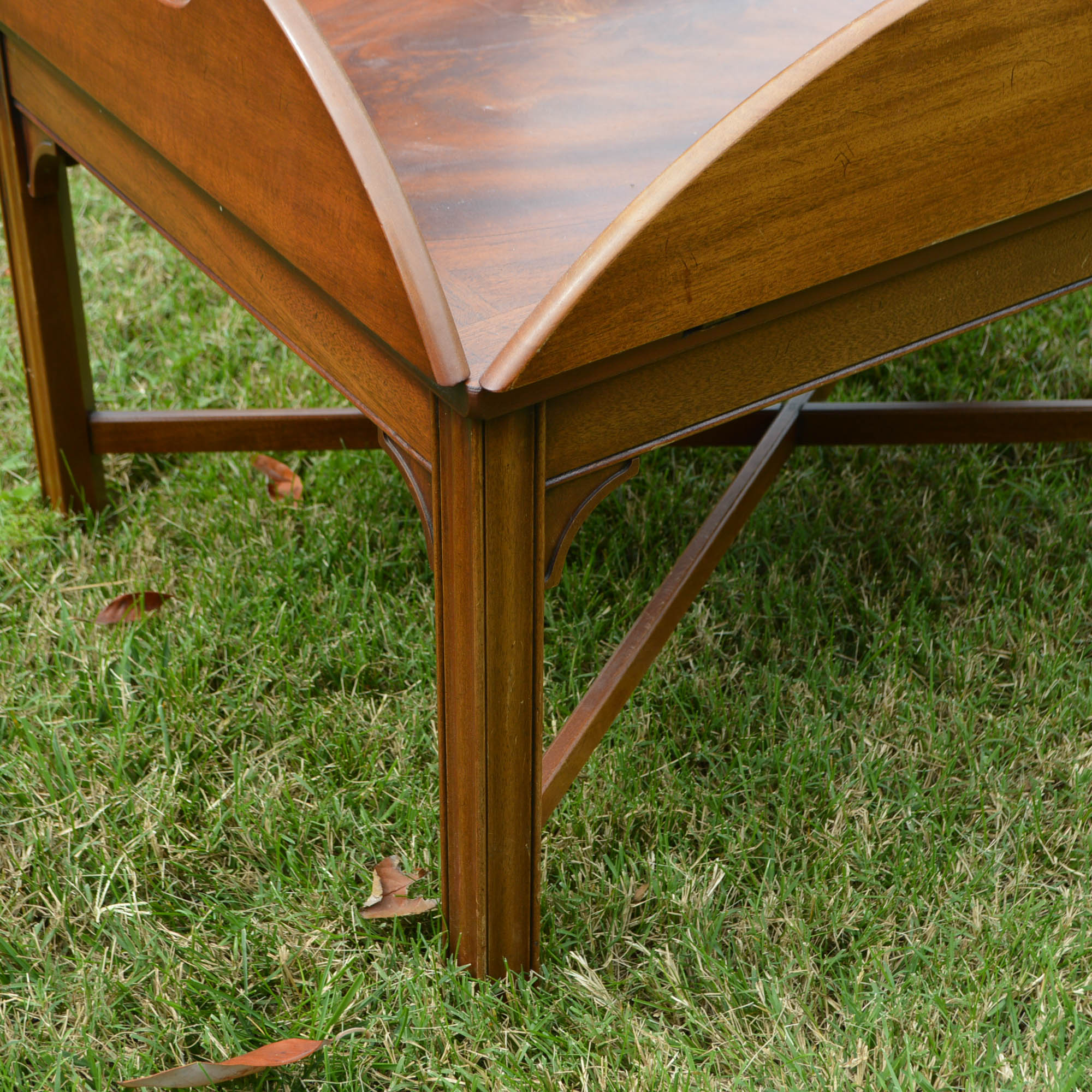 Mahogany Butler Tray Coffee Table by Henredon EBTH