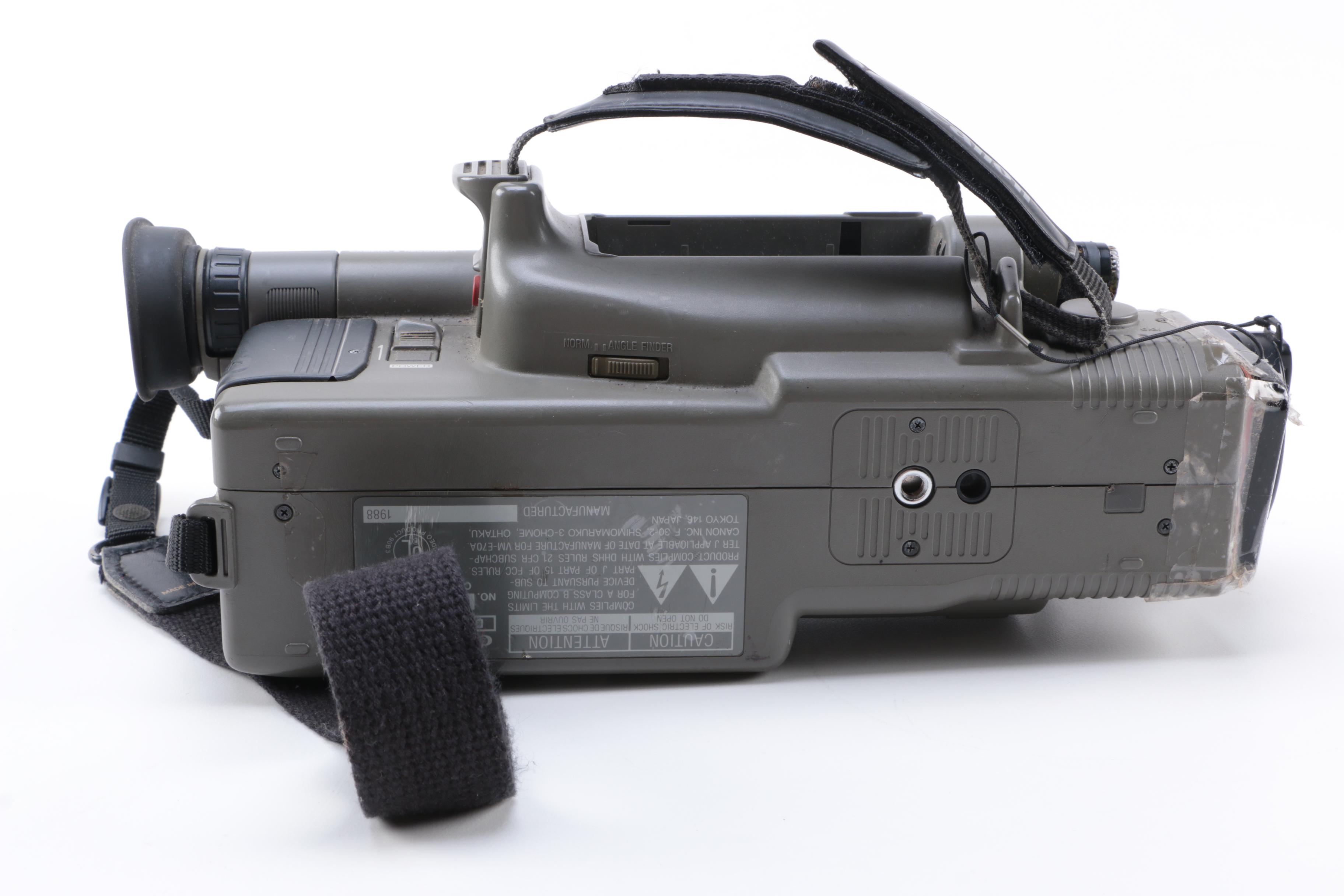 Canon E70 8mm Video Camera with Accessories EBTH