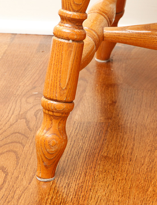 Oak Pedestal Base Dining Table and Chairs EBTH