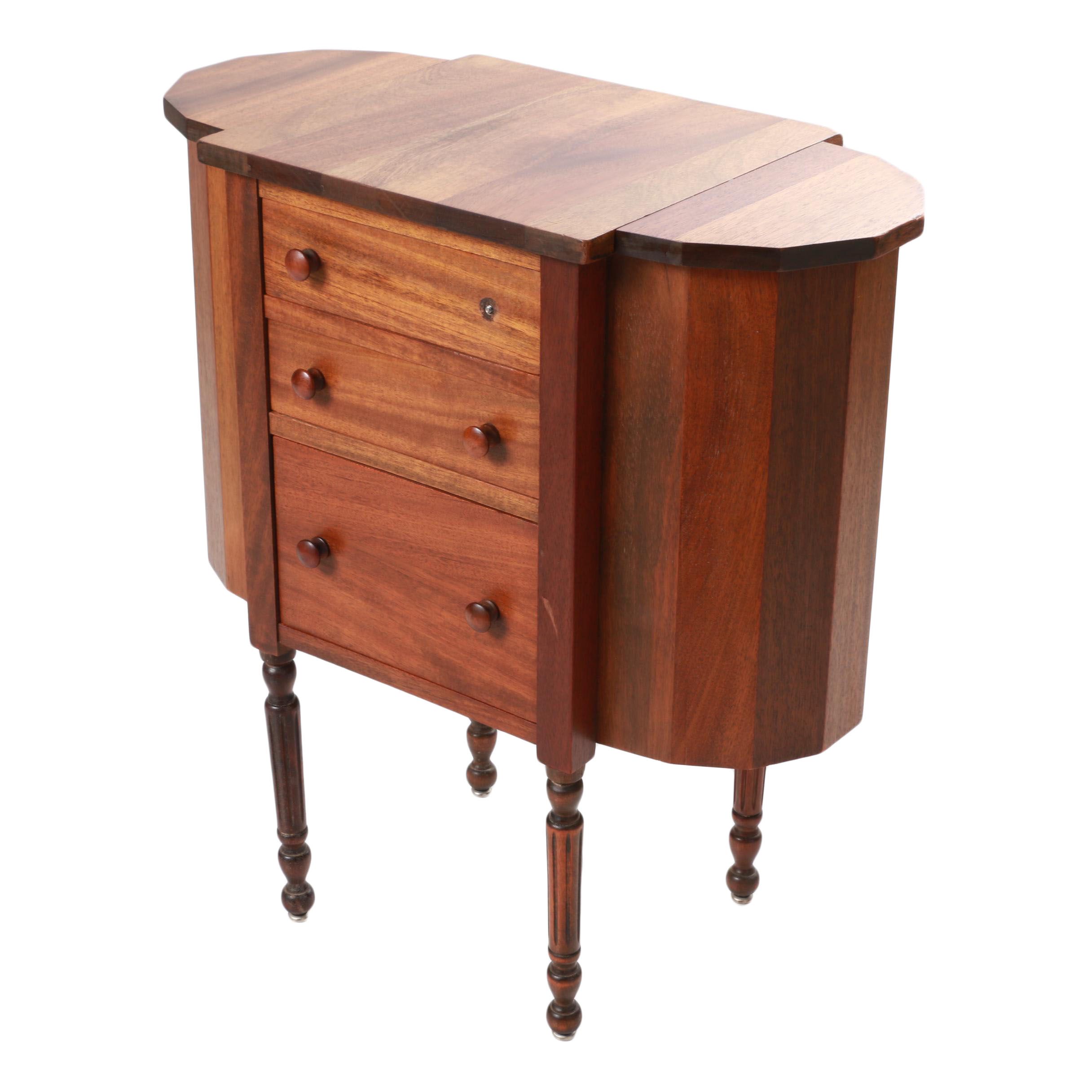 Vintage Mahogany Sewing EBTH