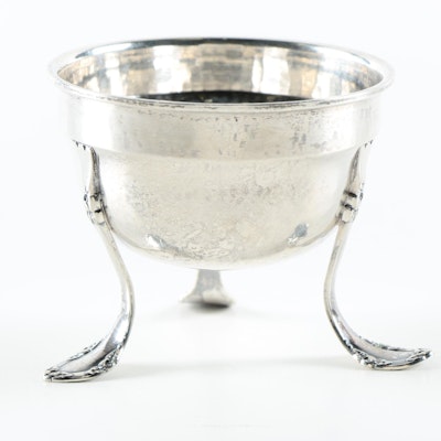 Vintage Christian F. Heise Danish 800 Silver Small Three-Legged Bowl