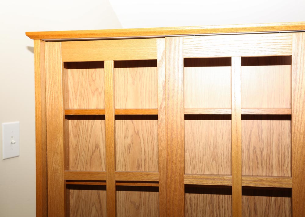 Mission Style Media Storage EBTH