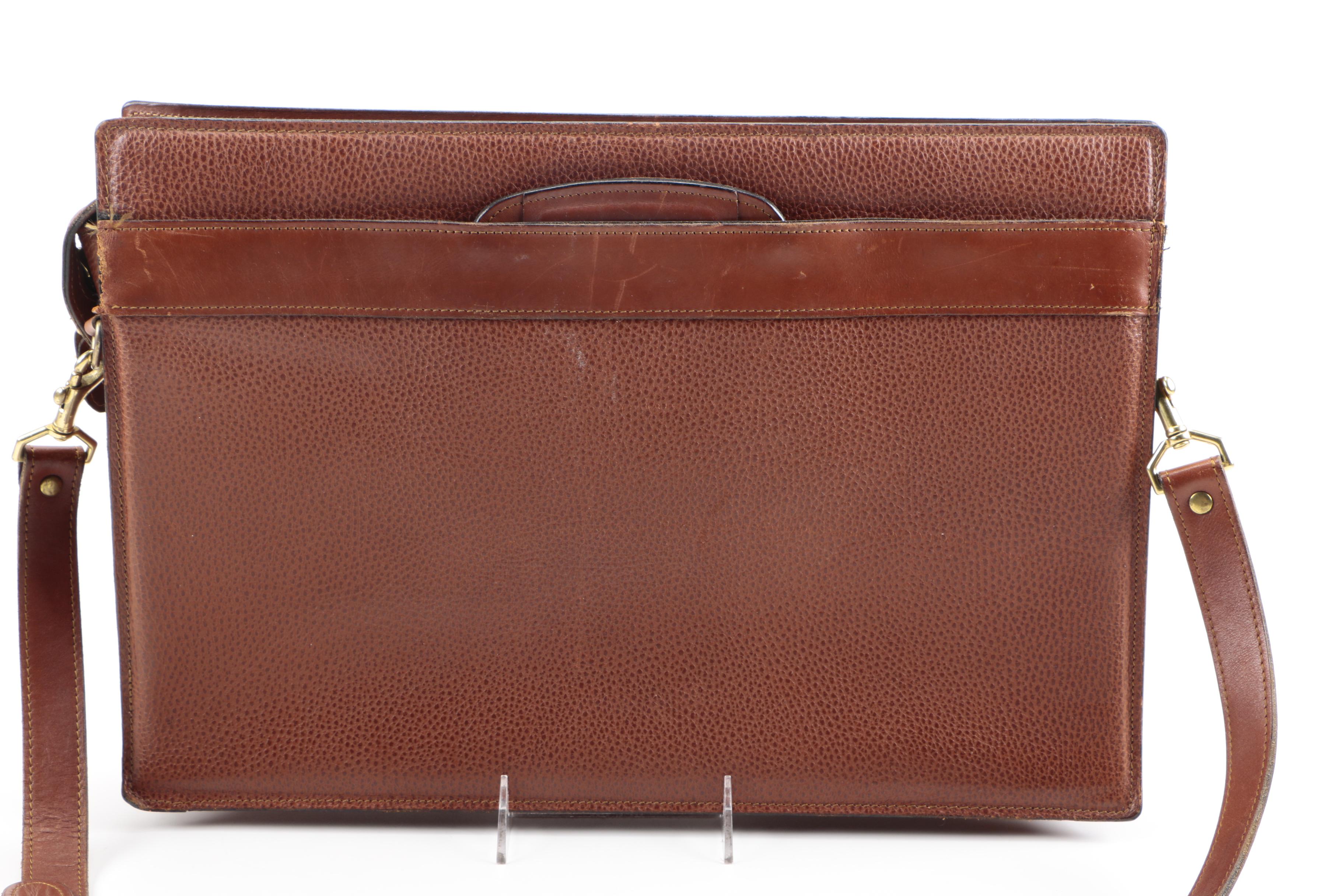 Vintage Coach Leather Briefcase EBTH