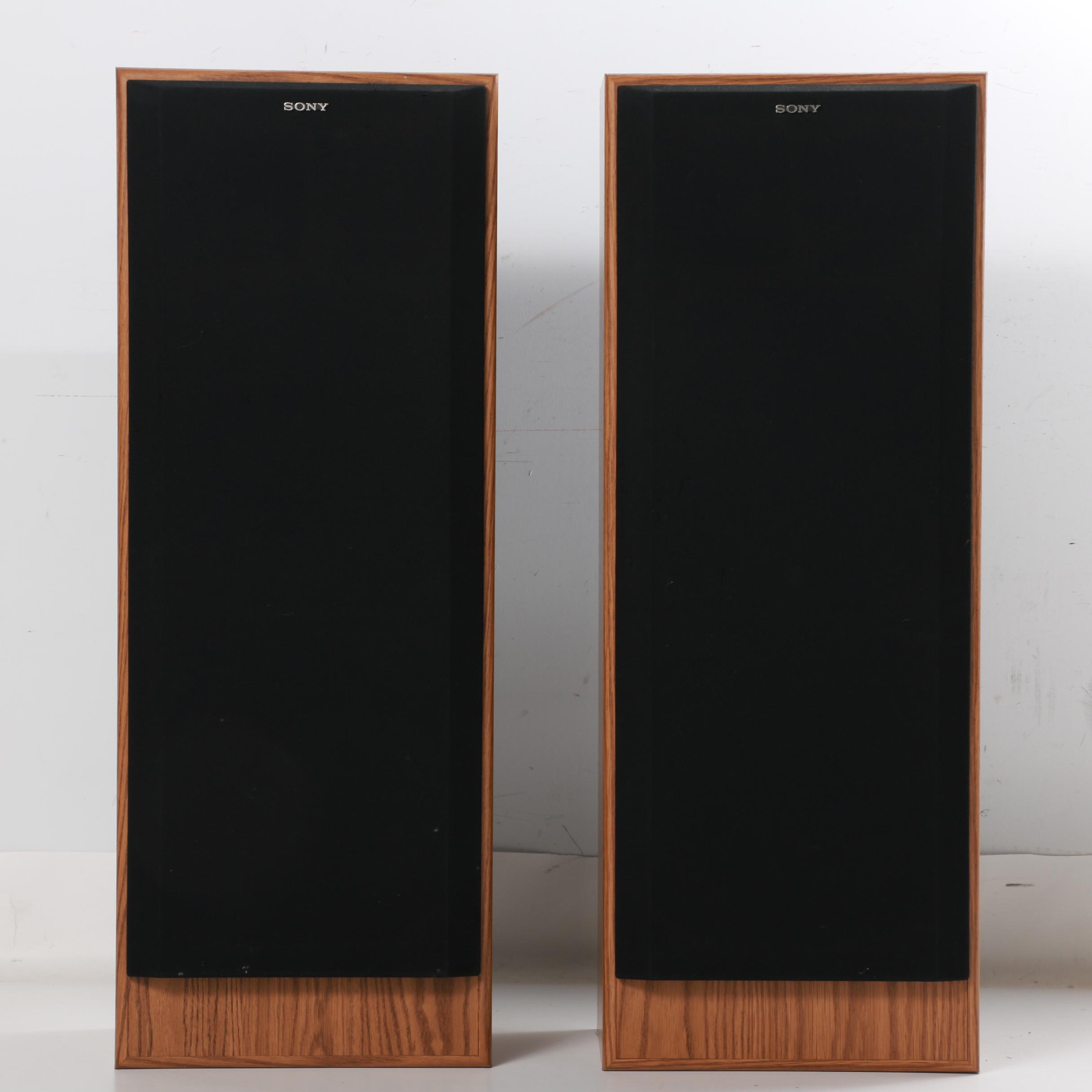 Sony Floor Standing Speakers Ebth