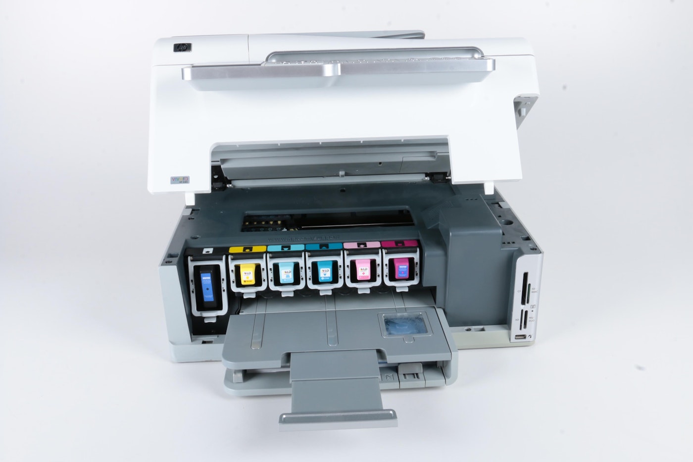 HP Photosmart C7250 Printer | EBTH Hp Photosmart C7250 All In One Printer Ink
