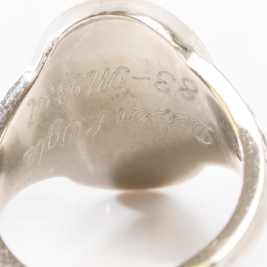 10K White Gold Duke University Class Ring | EBTH