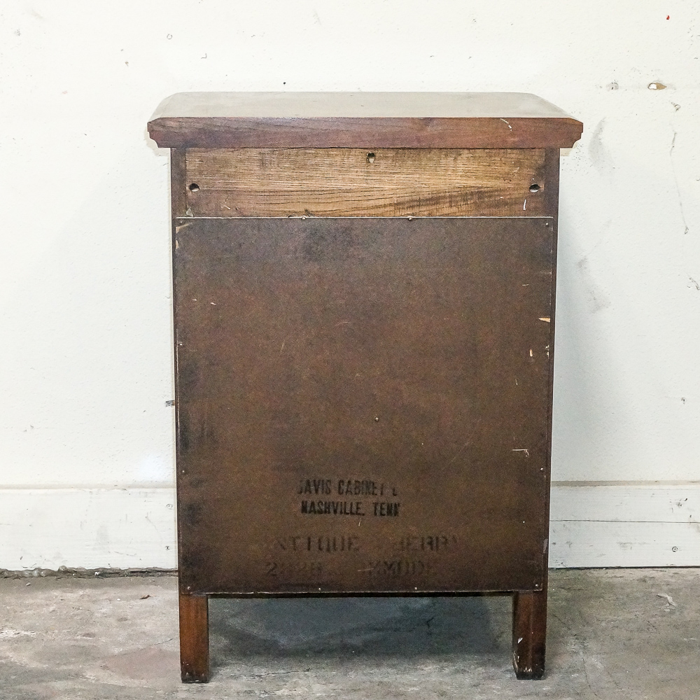 Vintage Victorian Style Cherry Nightstands by Davis Company EBTH