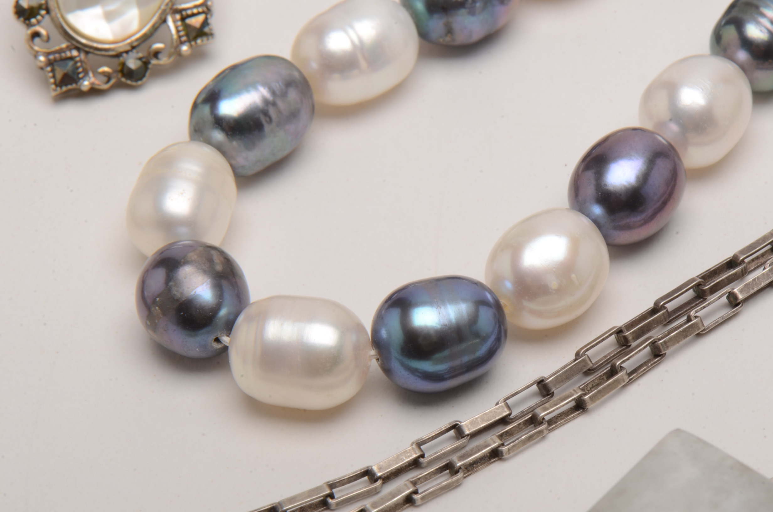 Sterling Silver Costume Jewelry Assortment EBTH