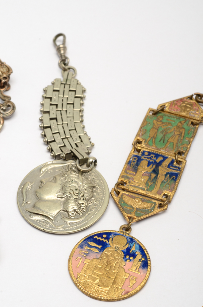 Assortment of Vintage Watch Fobs EBTH