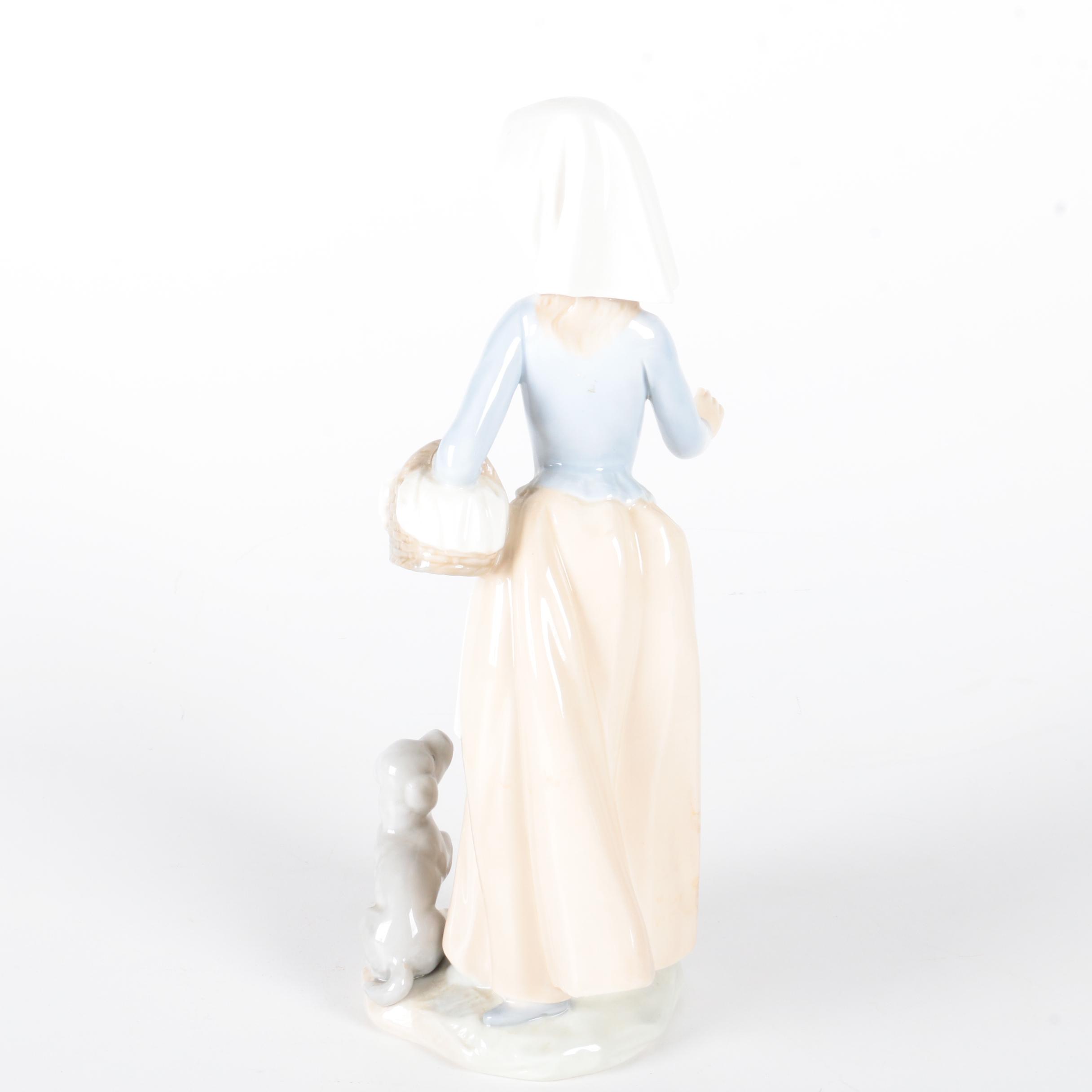 1980s Lladró Nao Porcelain Figurine | EBTH