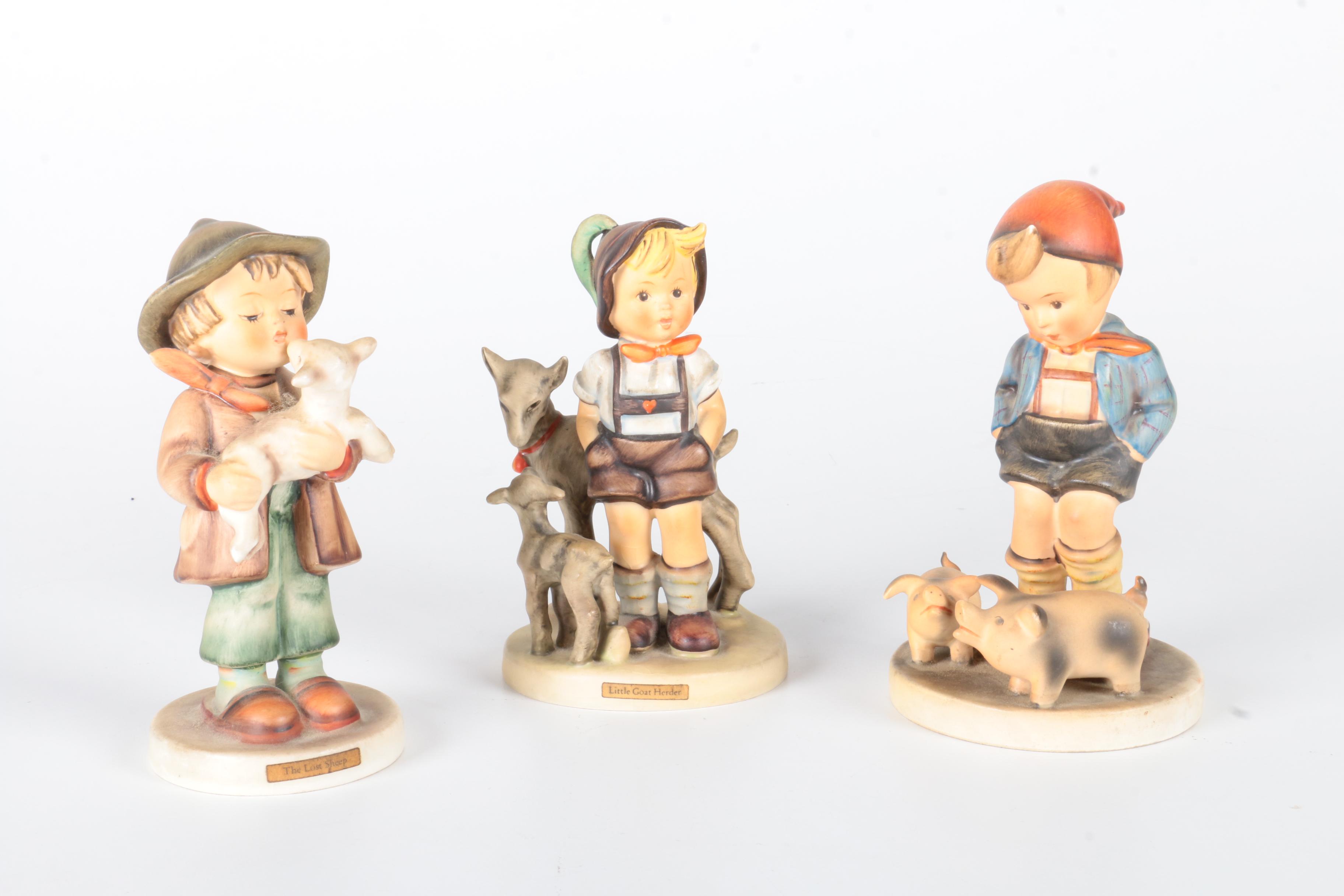Collection of Vintage Hummel Porcelain Figurines EBTH