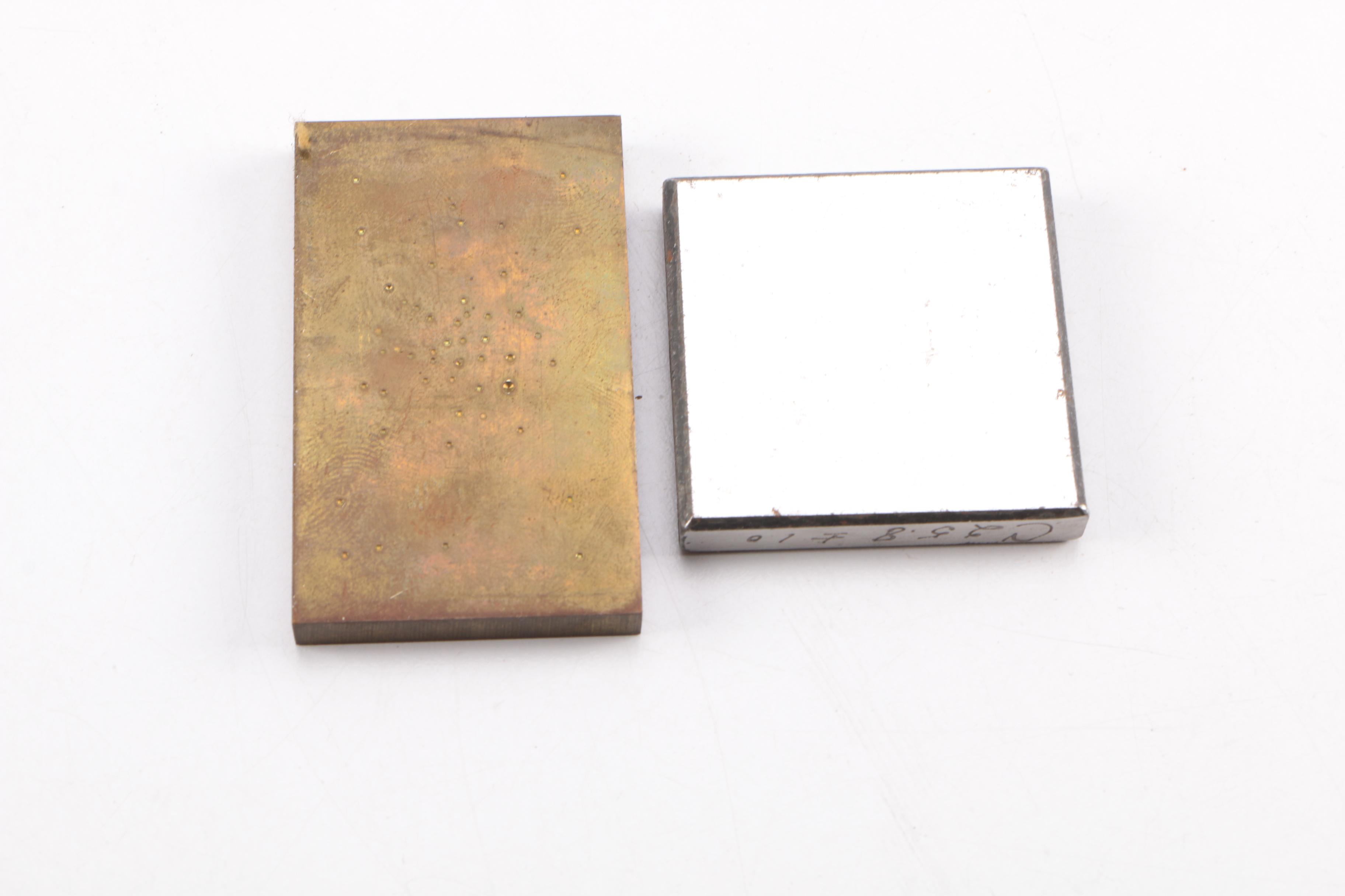 Rockwell Wilson Metal Hardness Calibration Test Blocks EBTH