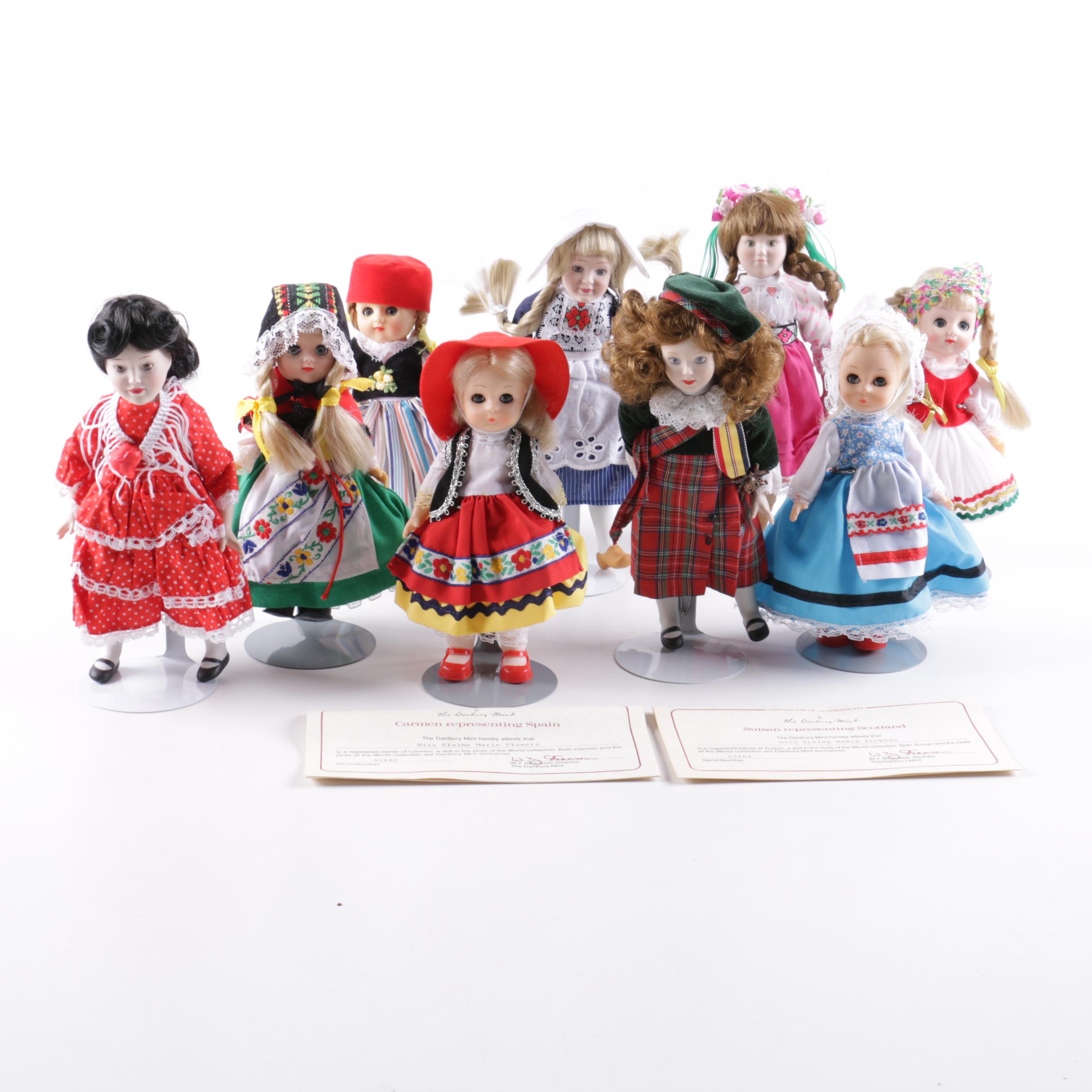 danbury mint dolls of the world collection