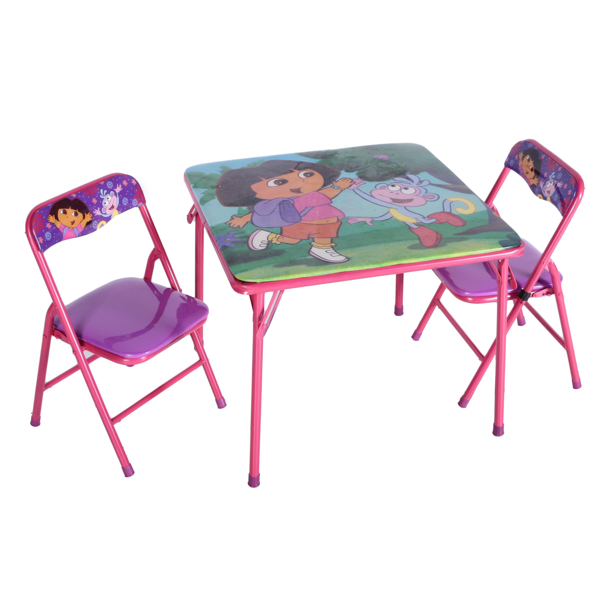 "Dora the Explorer" Folding Table Set EBTH