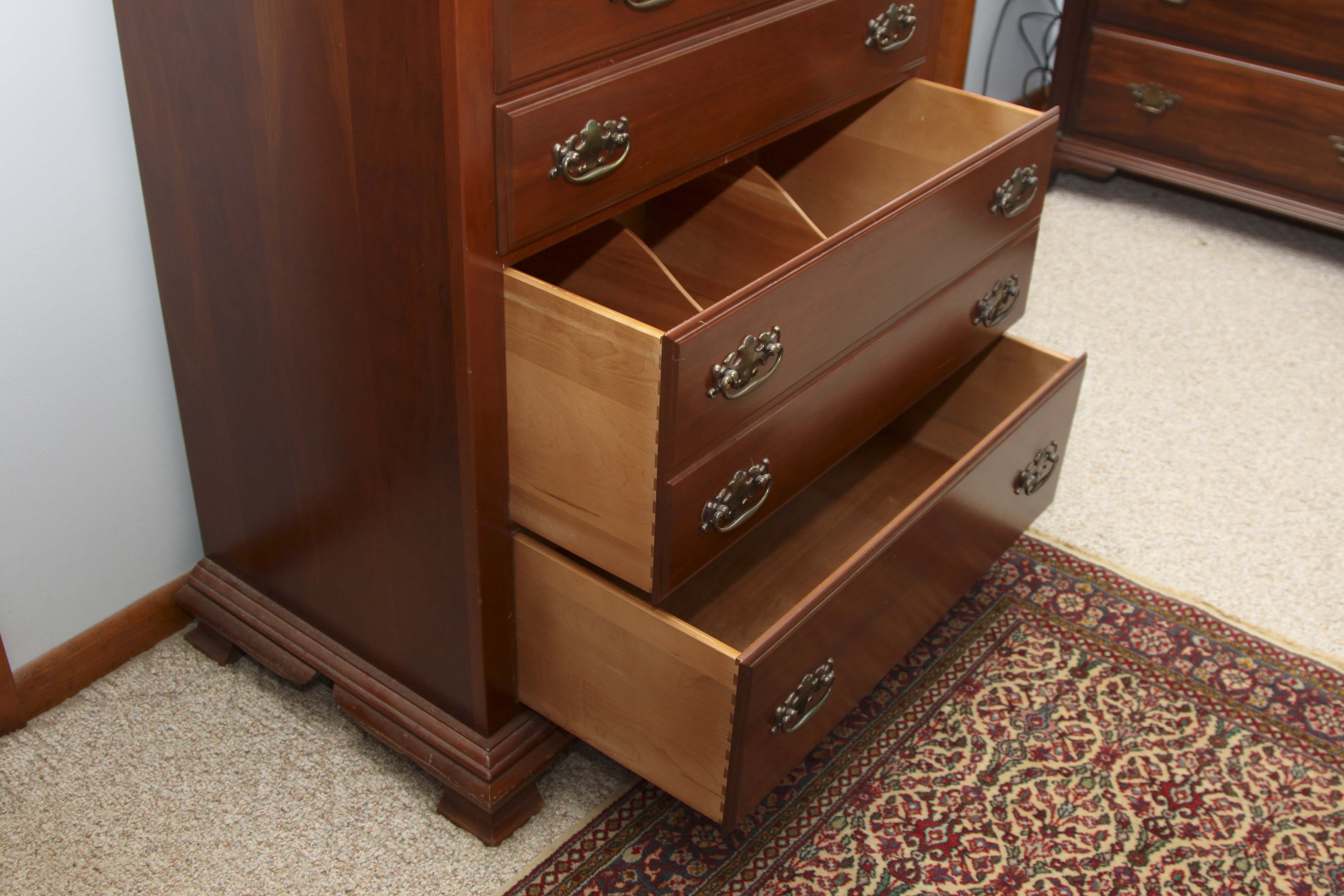 Cherry Wood Chest of Drawers by Harden Furniture Co. EBTH