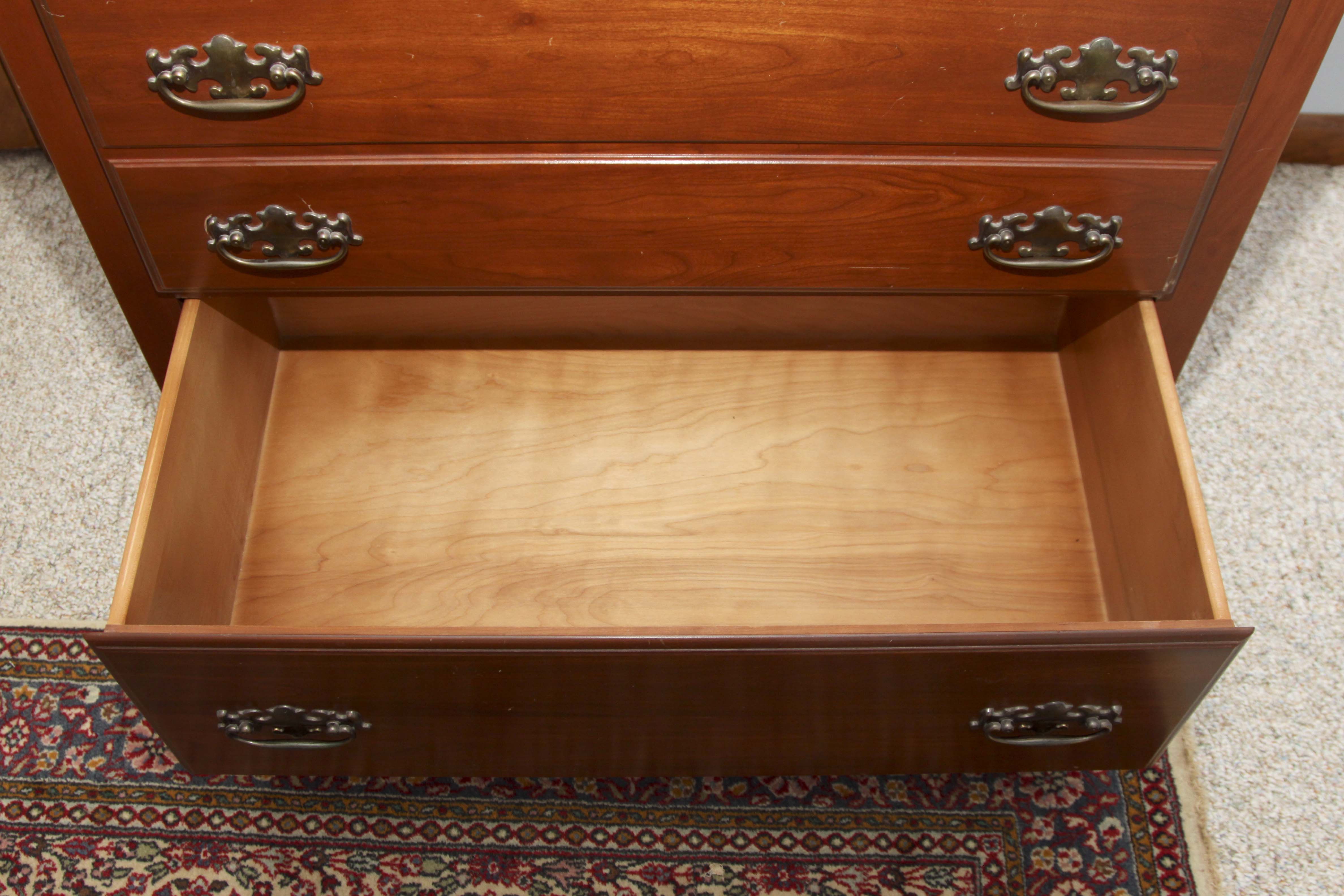 Cherry Wood Chest of Drawers by Harden Furniture Co. EBTH