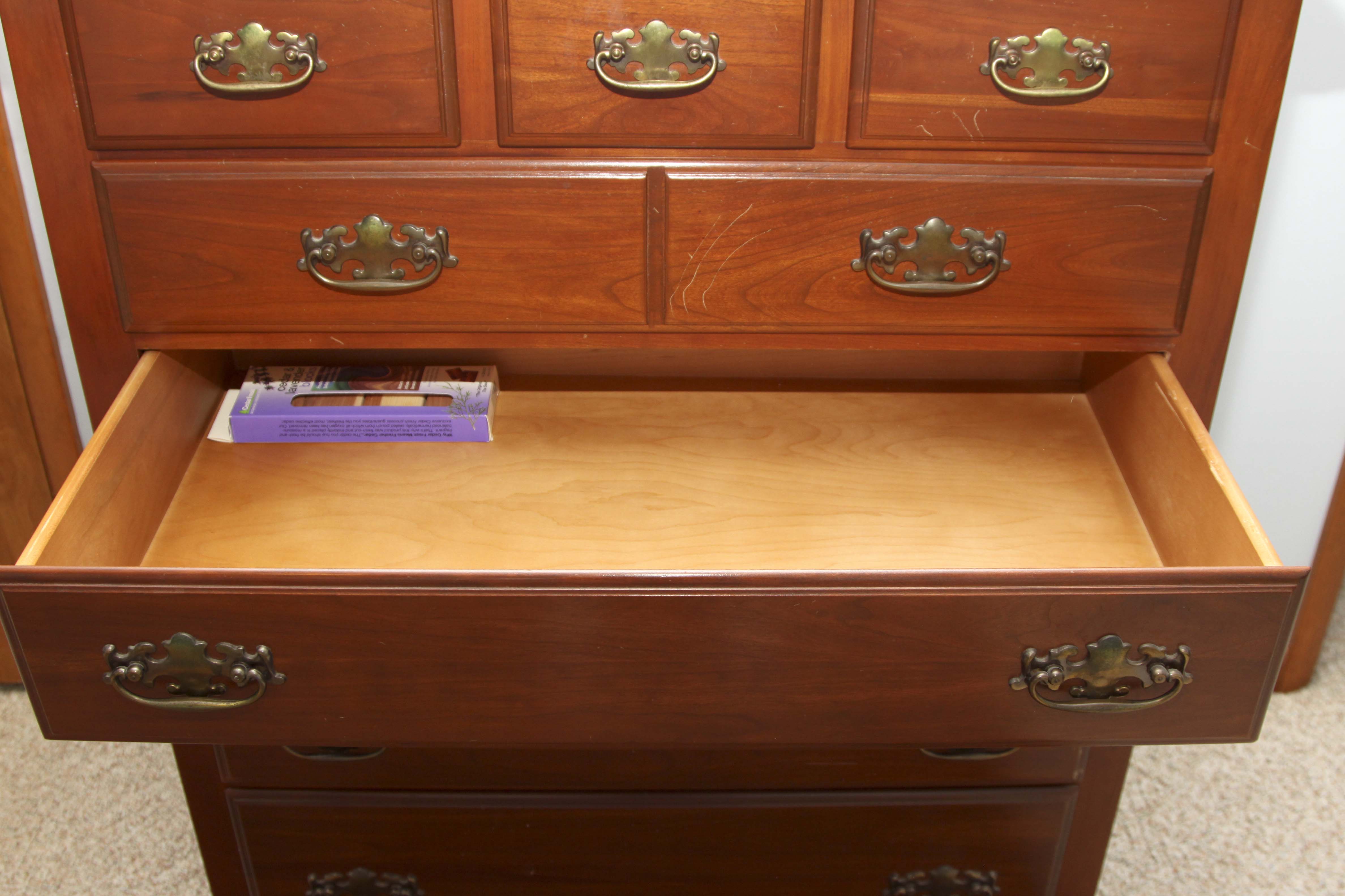 Cherry Wood Chest of Drawers by Harden Furniture Co. EBTH