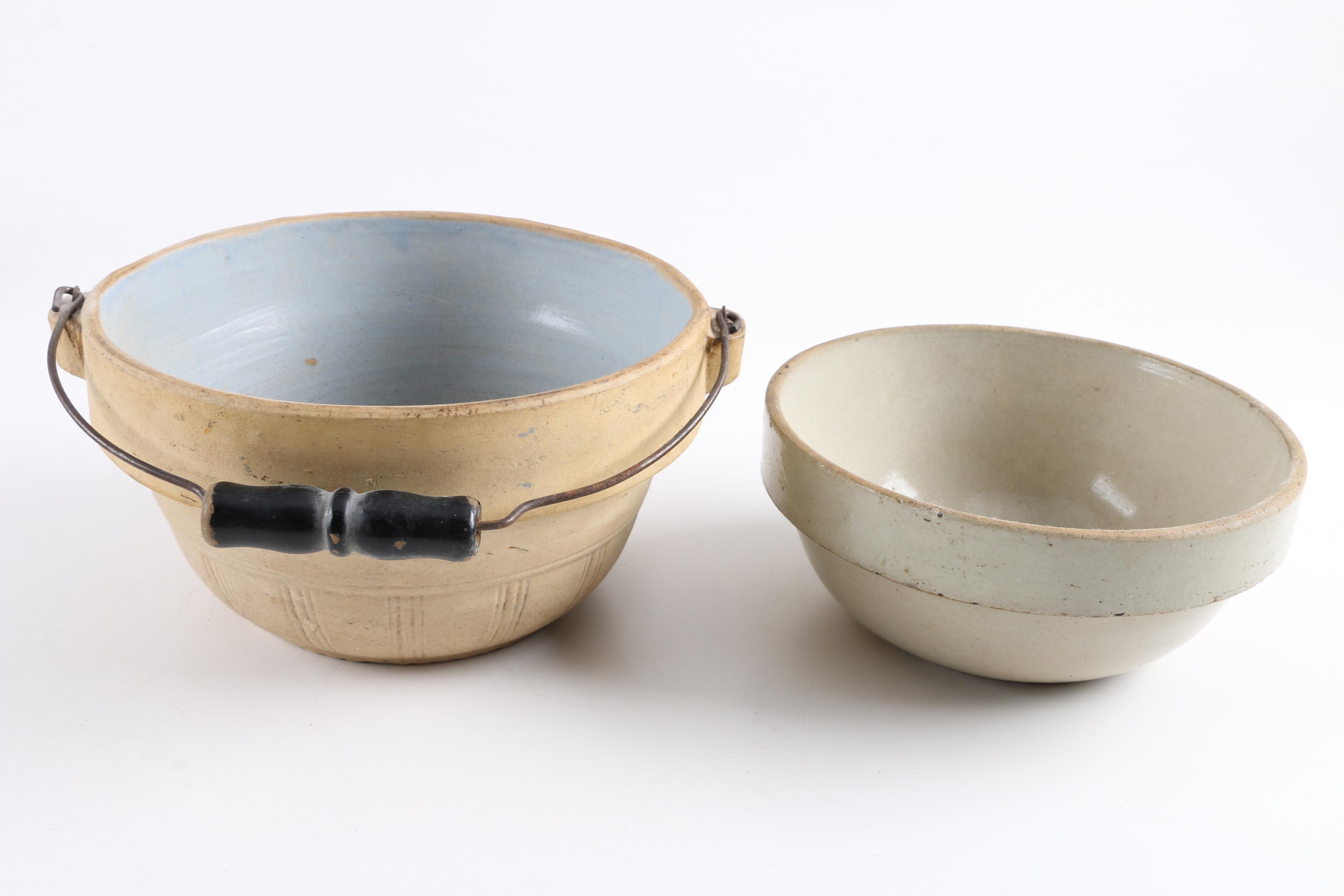 Ceramic Serving Bowls Including Twentieth Century German Bowl EBTH