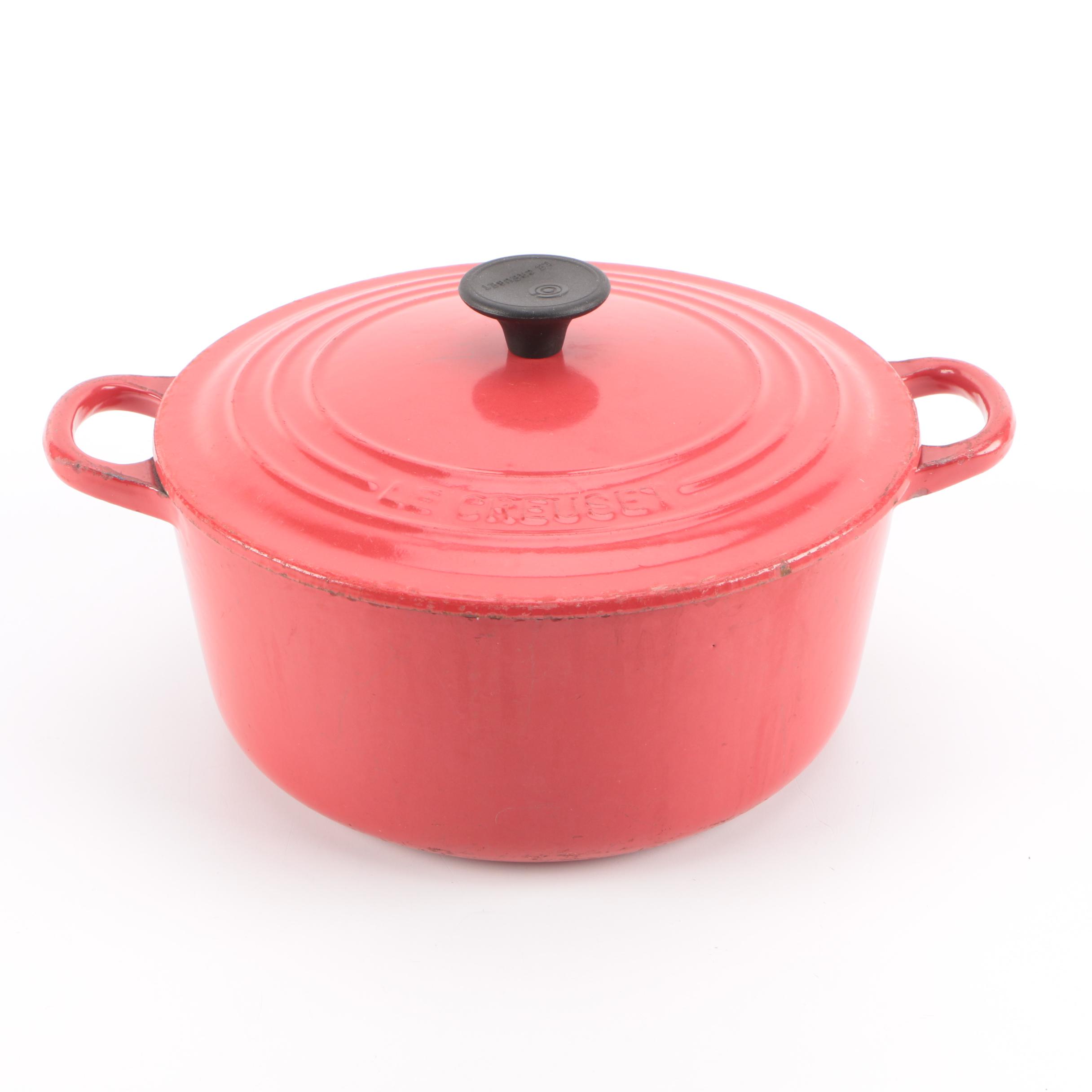 Le Creuset Cast Iron Dutch Oven EBTH