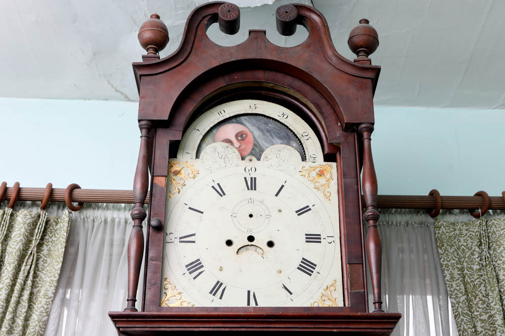 Antique Mahogany Grandfather Clock Case EBTH