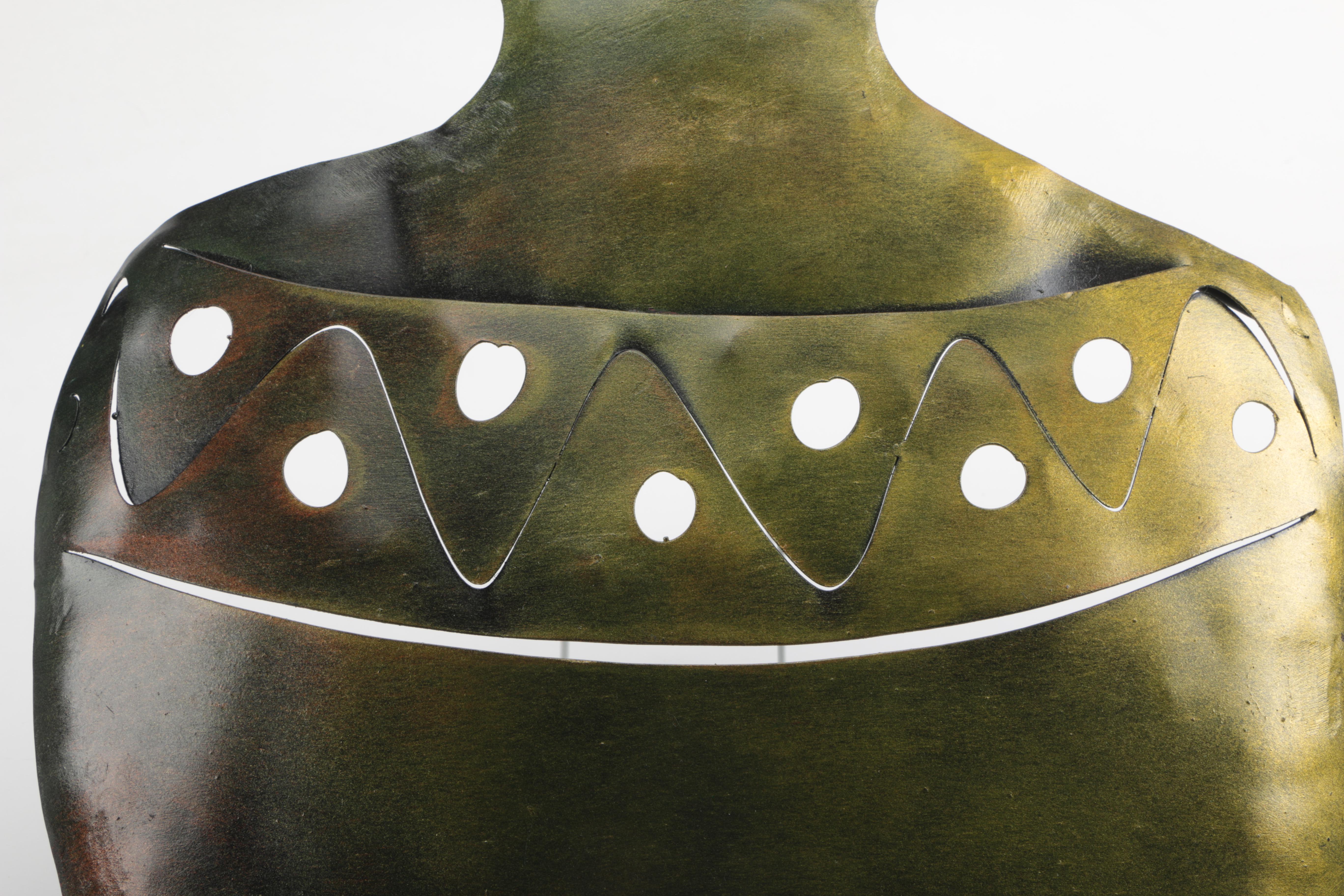 Metal Vase Wall Decor EBTH