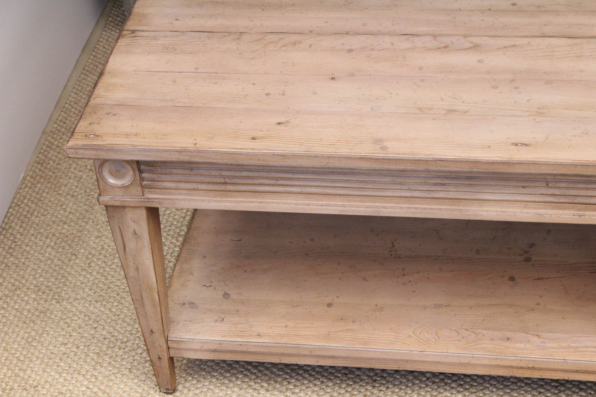 Ethan Allen Rustic Coffee Table EBTH