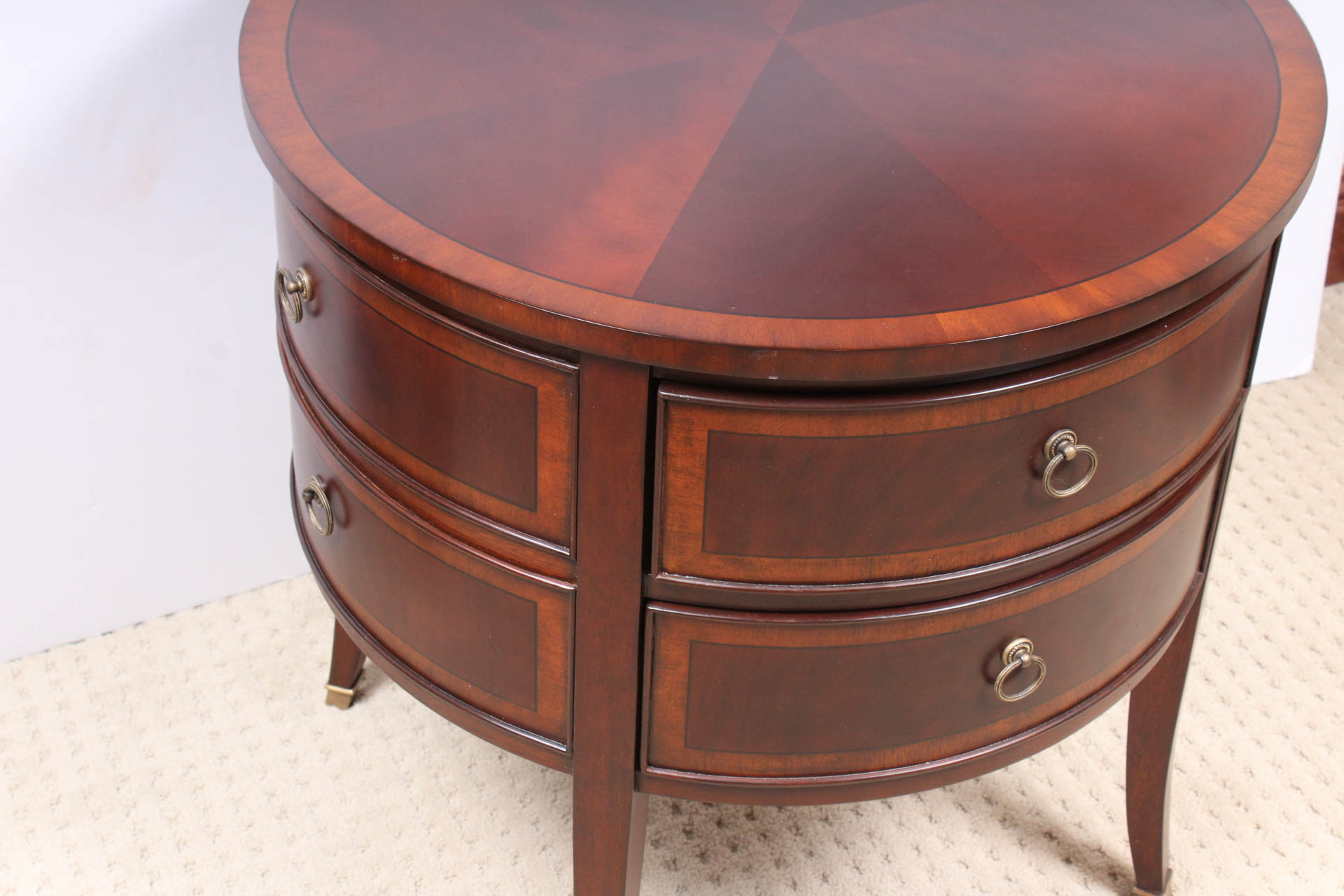 Round Side Table by Ethan Allen EBTH