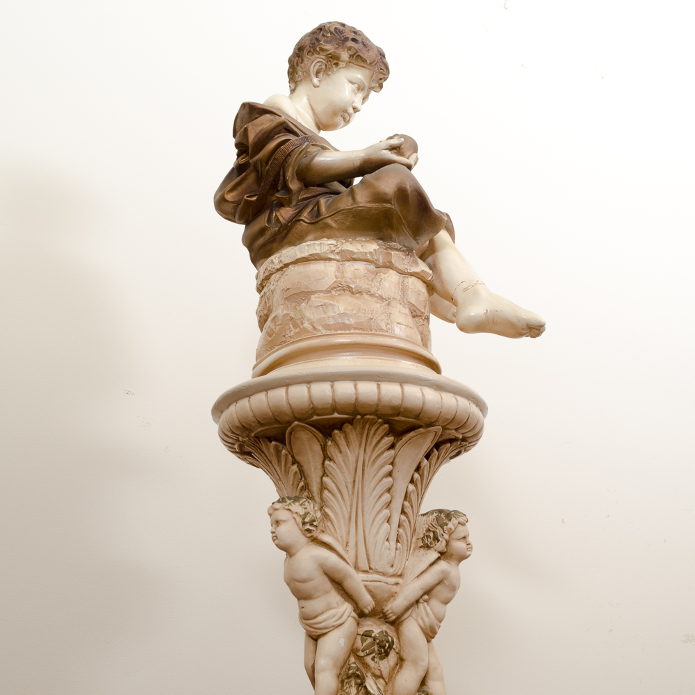 Reproduction Sculpture "Orfanello" EBTH