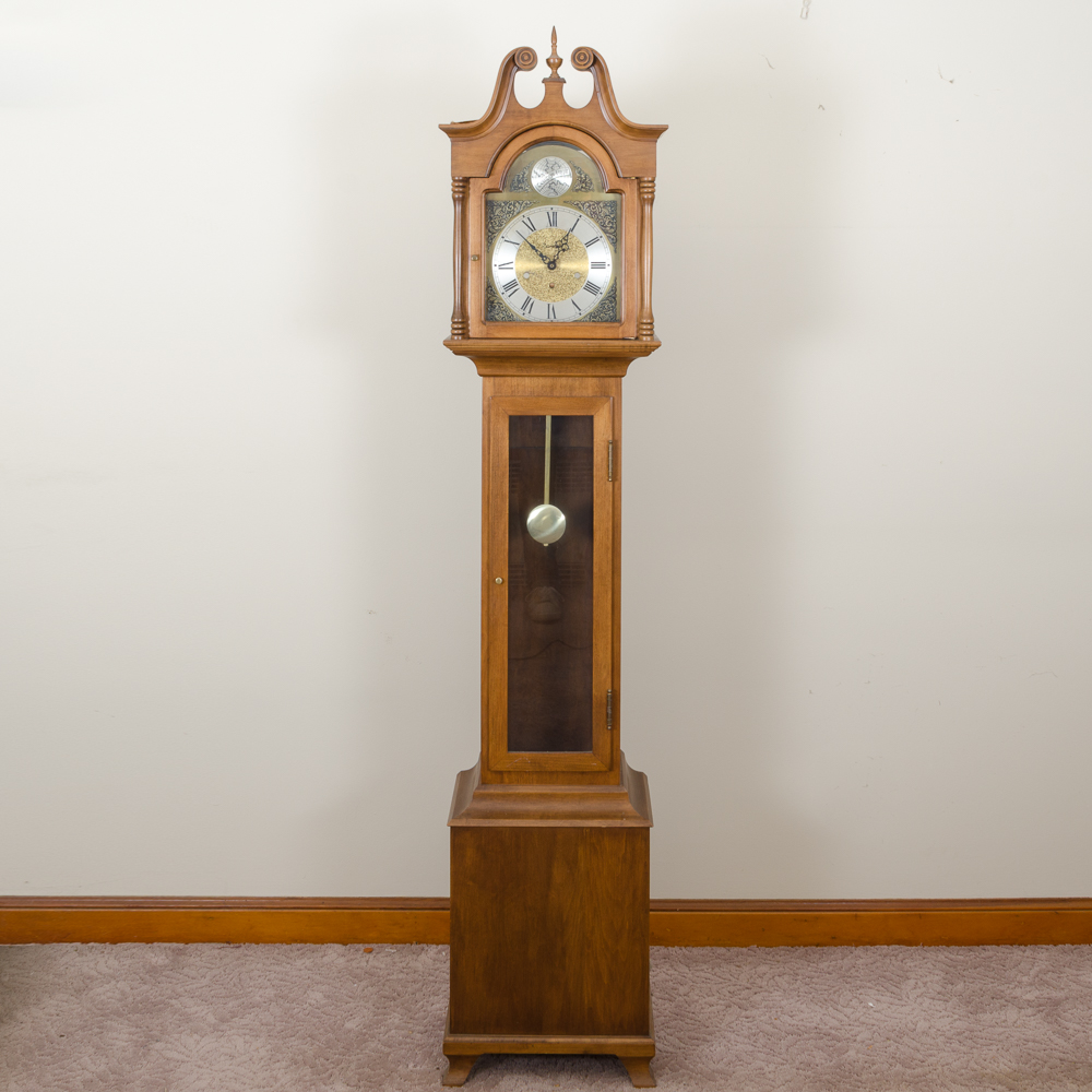 Daneker "Tempus Fugit" Grandmother Clock EBTH