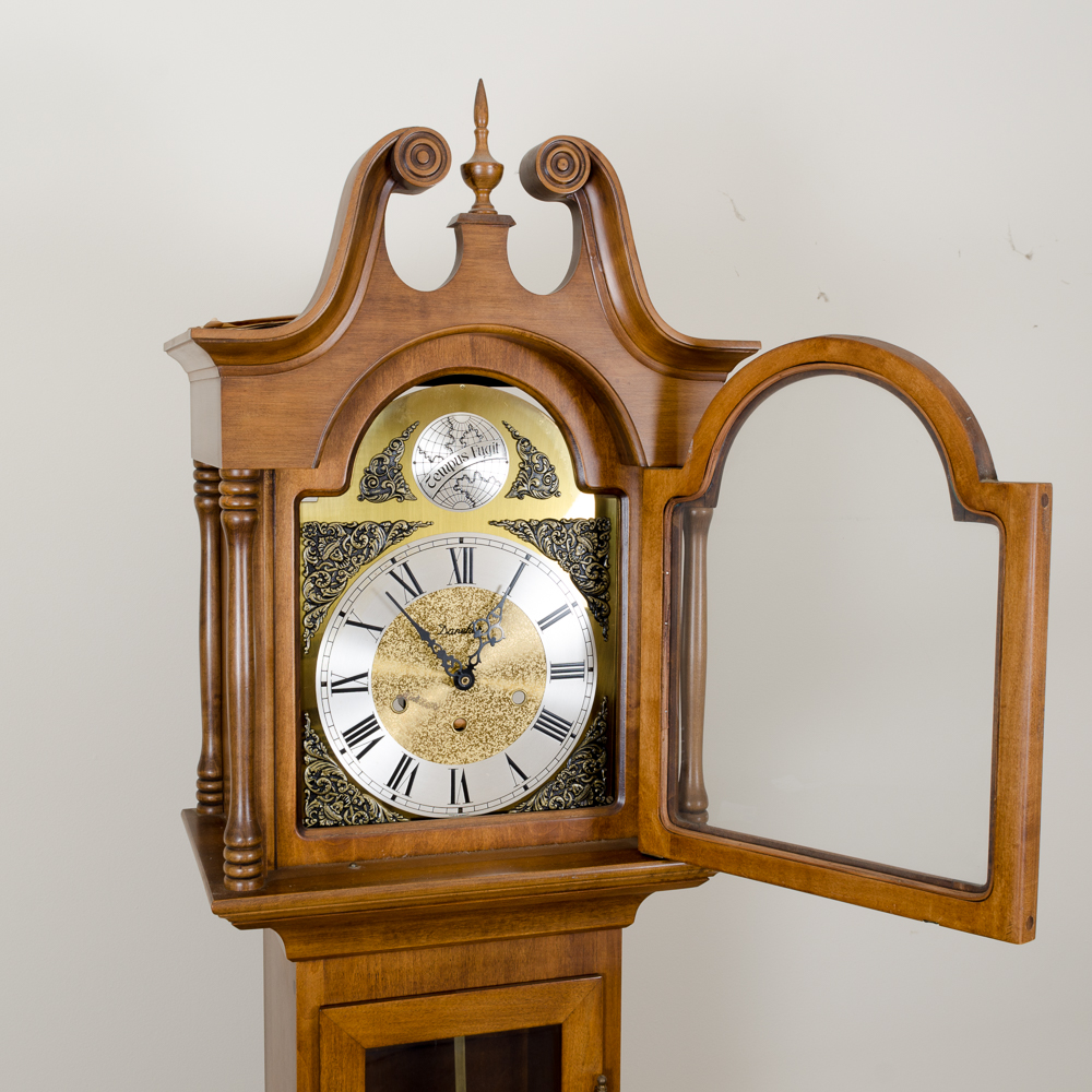 Daneker "Tempus Fugit" Grandmother Clock EBTH