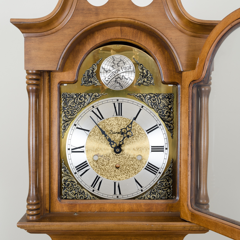 Daneker "Tempus Fugit" Grandmother Clock EBTH