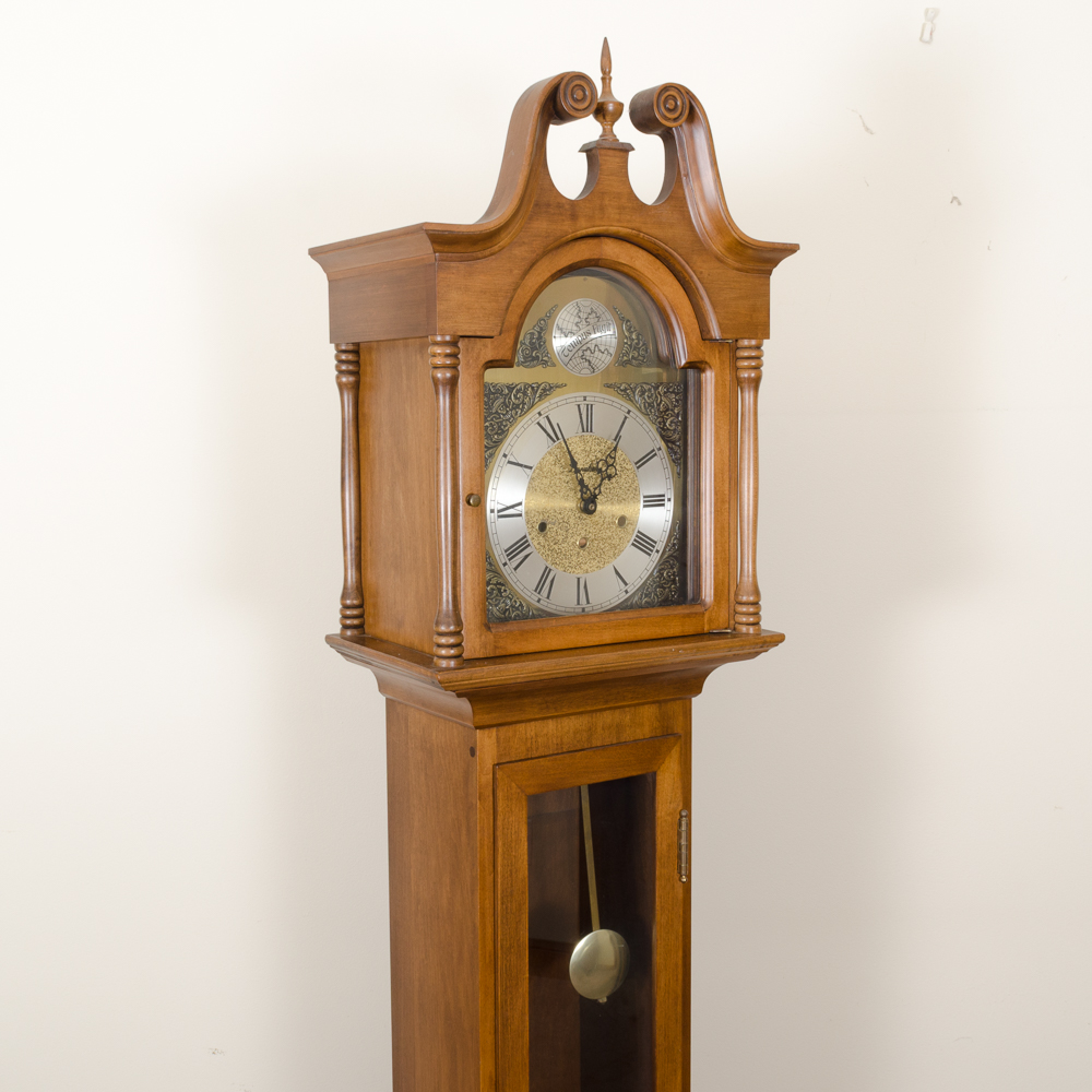 Daneker "Tempus Fugit" Grandmother Clock EBTH