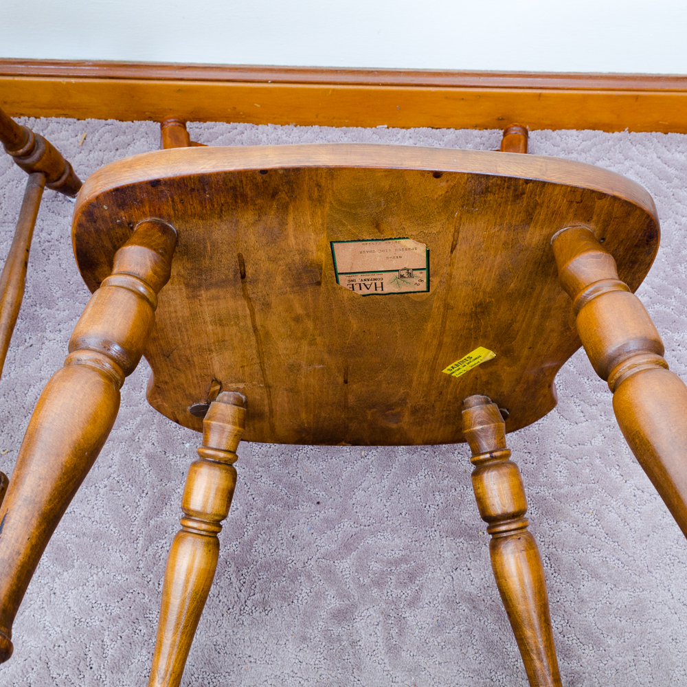 Vintage Hale Company Maple Table and Chairs EBTH