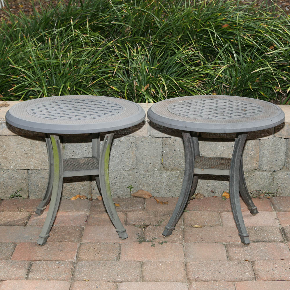 Garden Treasures Outdoor Side Tables EBTH