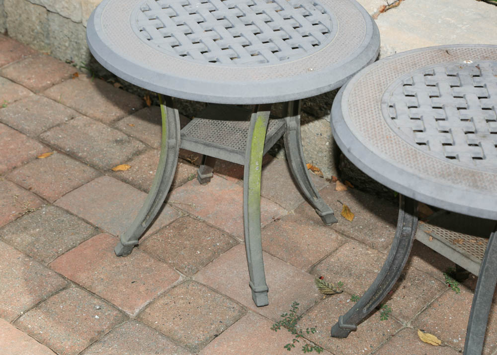 Garden Treasures Outdoor Side Tables EBTH