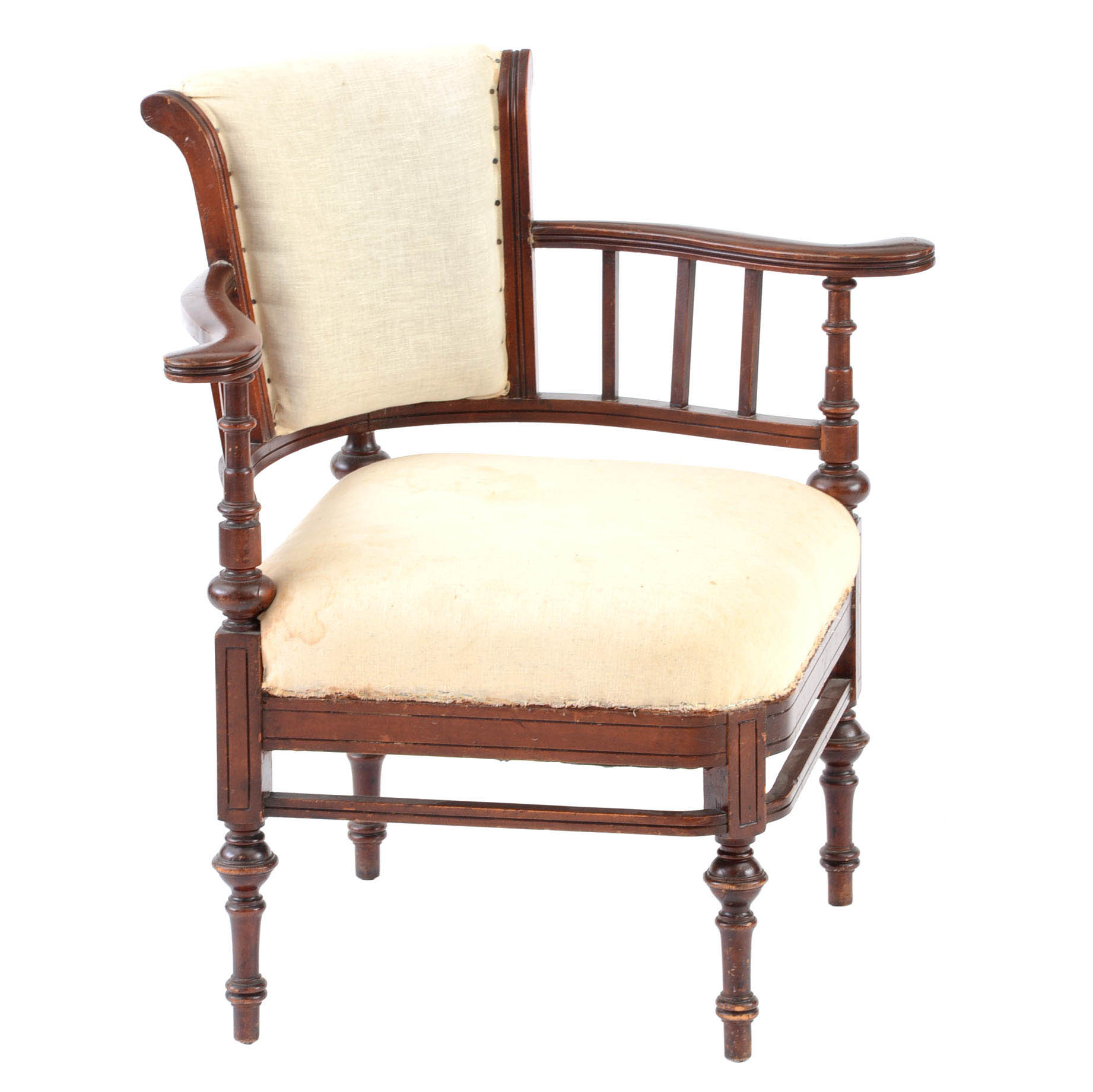 Antique Victorian Corner Chair EBTH