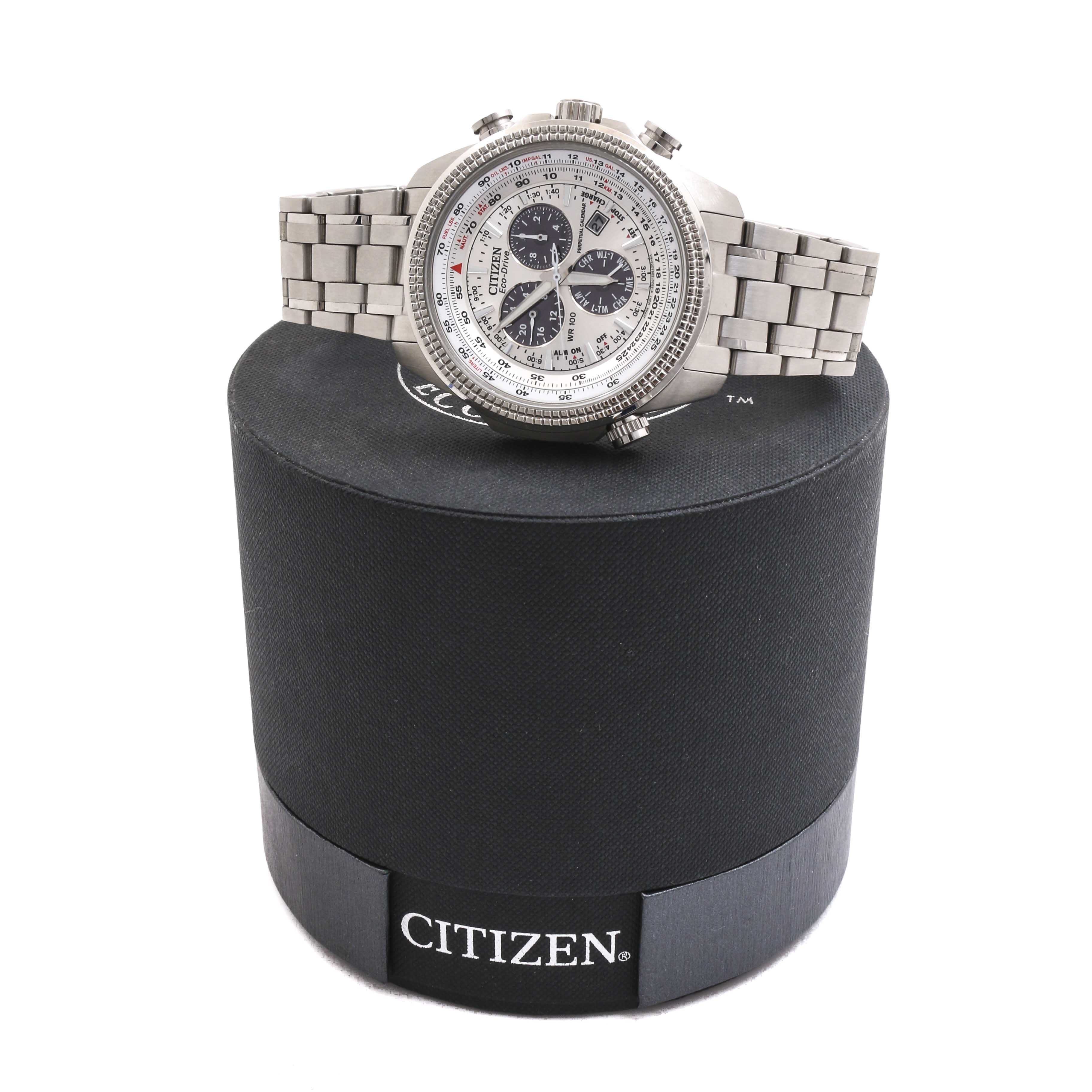 Citizen Eco-Drive Perpetual Calendar Wristwatch | EBTH