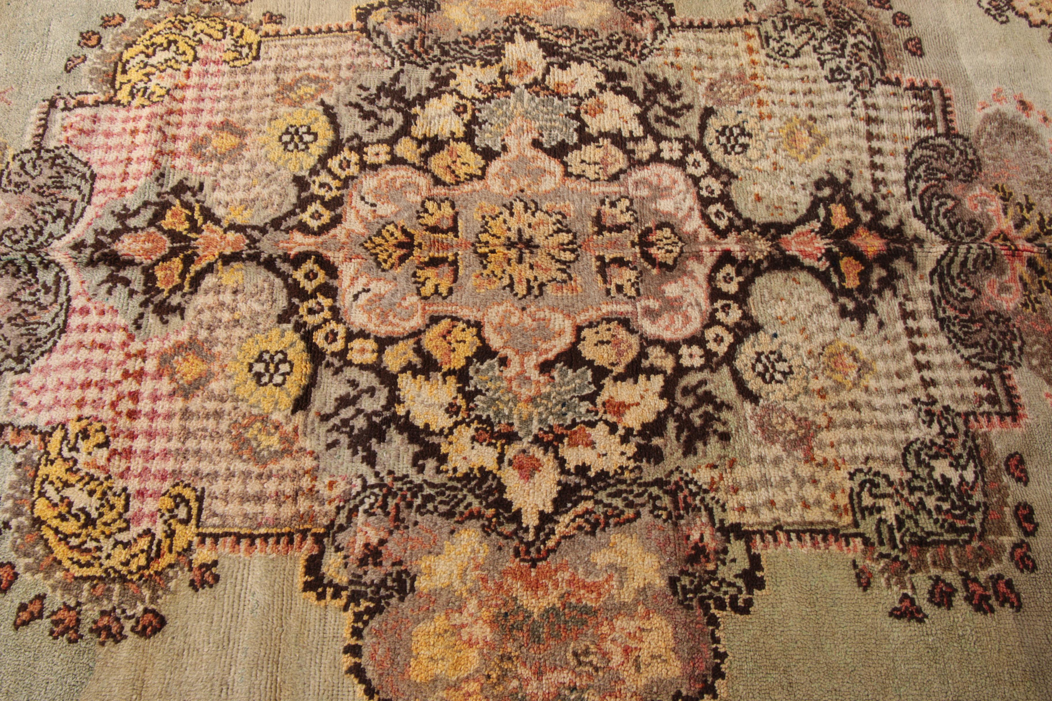 HandKnotted Moroccan Boujad Wool Area Rug EBTH