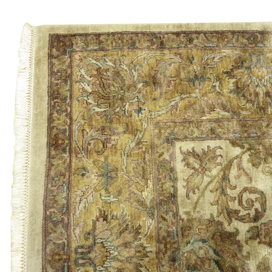 Large Square Machine Made Persian Style Area Rug Ebth Large Square Machine Made Persian Style Area Rug
