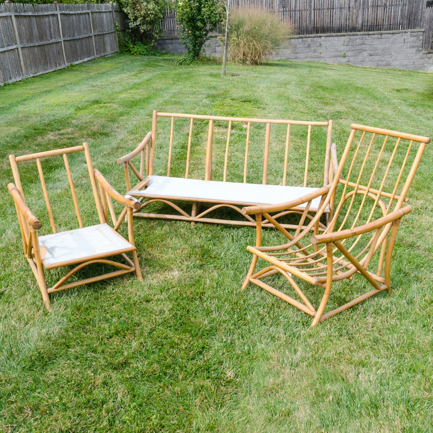 Set of Bamboo Outdoor Furniture by Modern Reed & Rattan Co. | EBTH