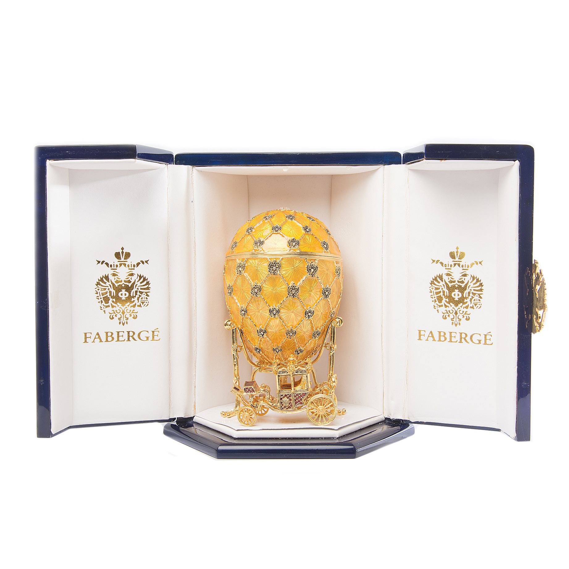 Licensed Replica Fabergé "Imperial Coronation" Egg | EBTH