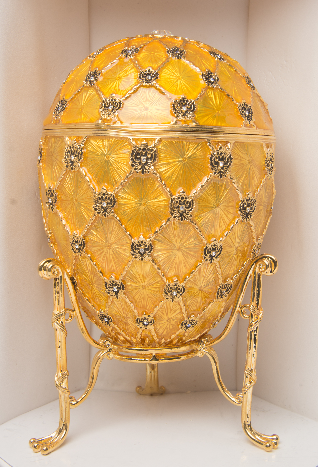 Licensed Replica Fabergé "Imperial Coronation" Egg | EBTH