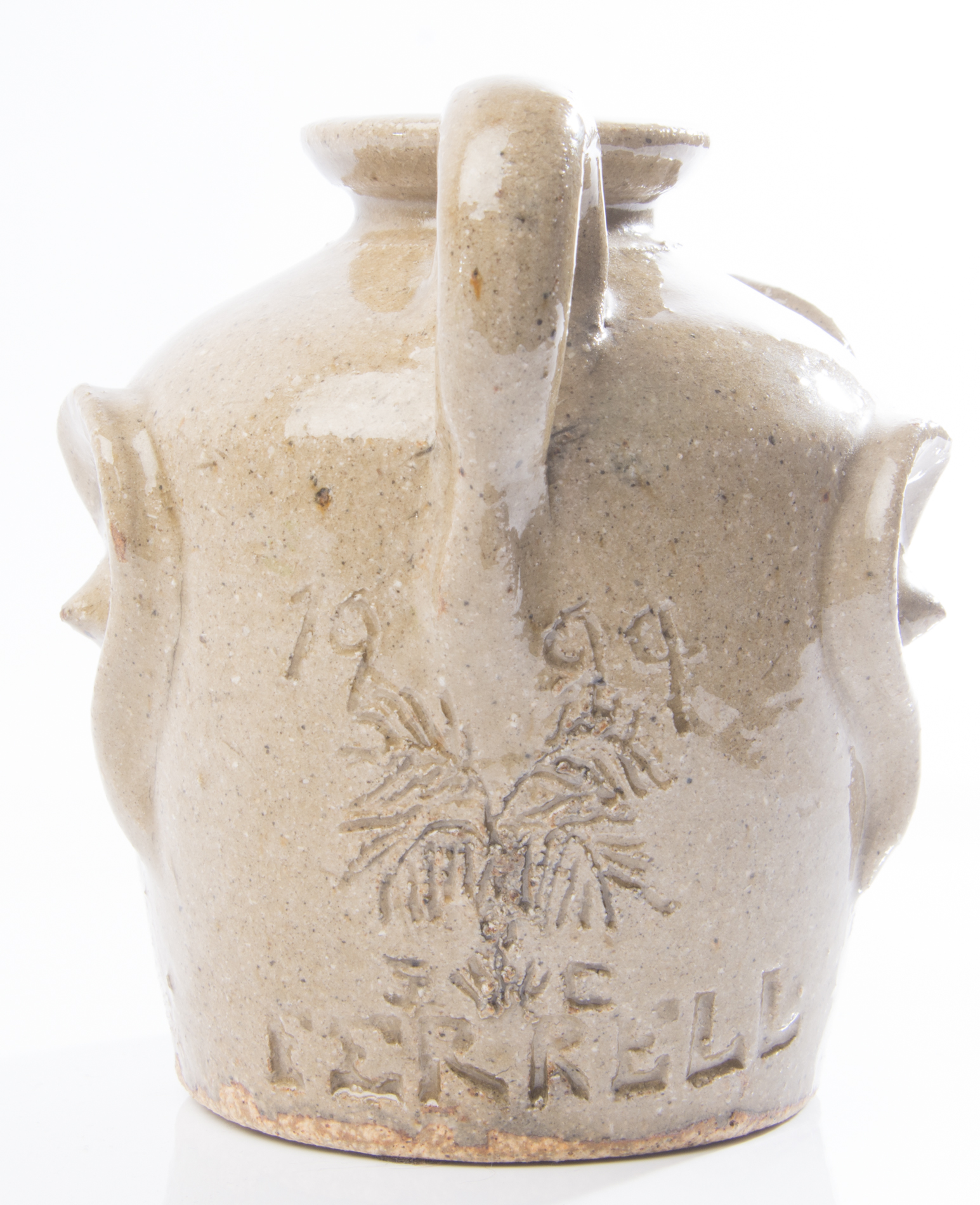 Steve Ferrell Edgefield Pottery Face Jug EBTH