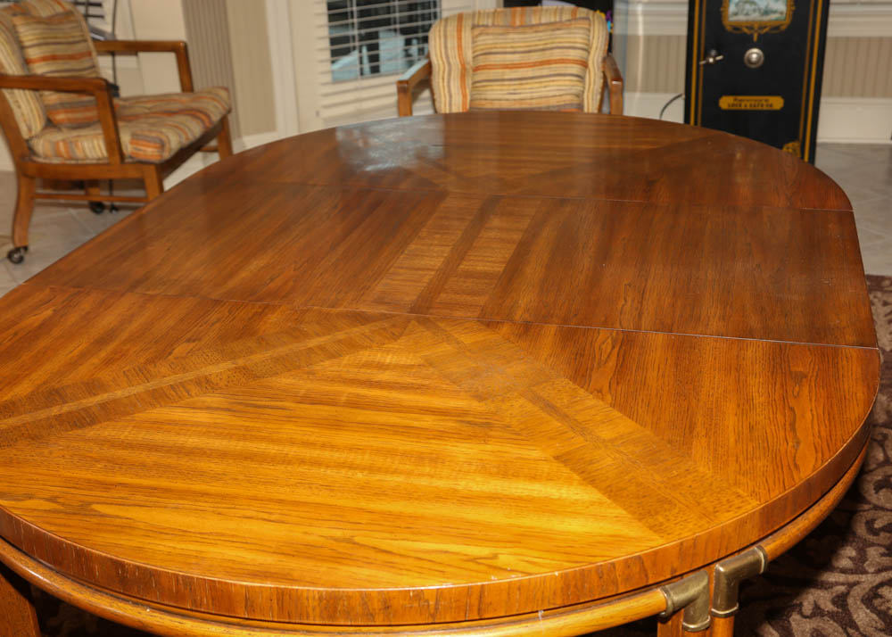 Vintage "Accolade" Dining Table and Chairs by Drexel Heritage EBTH