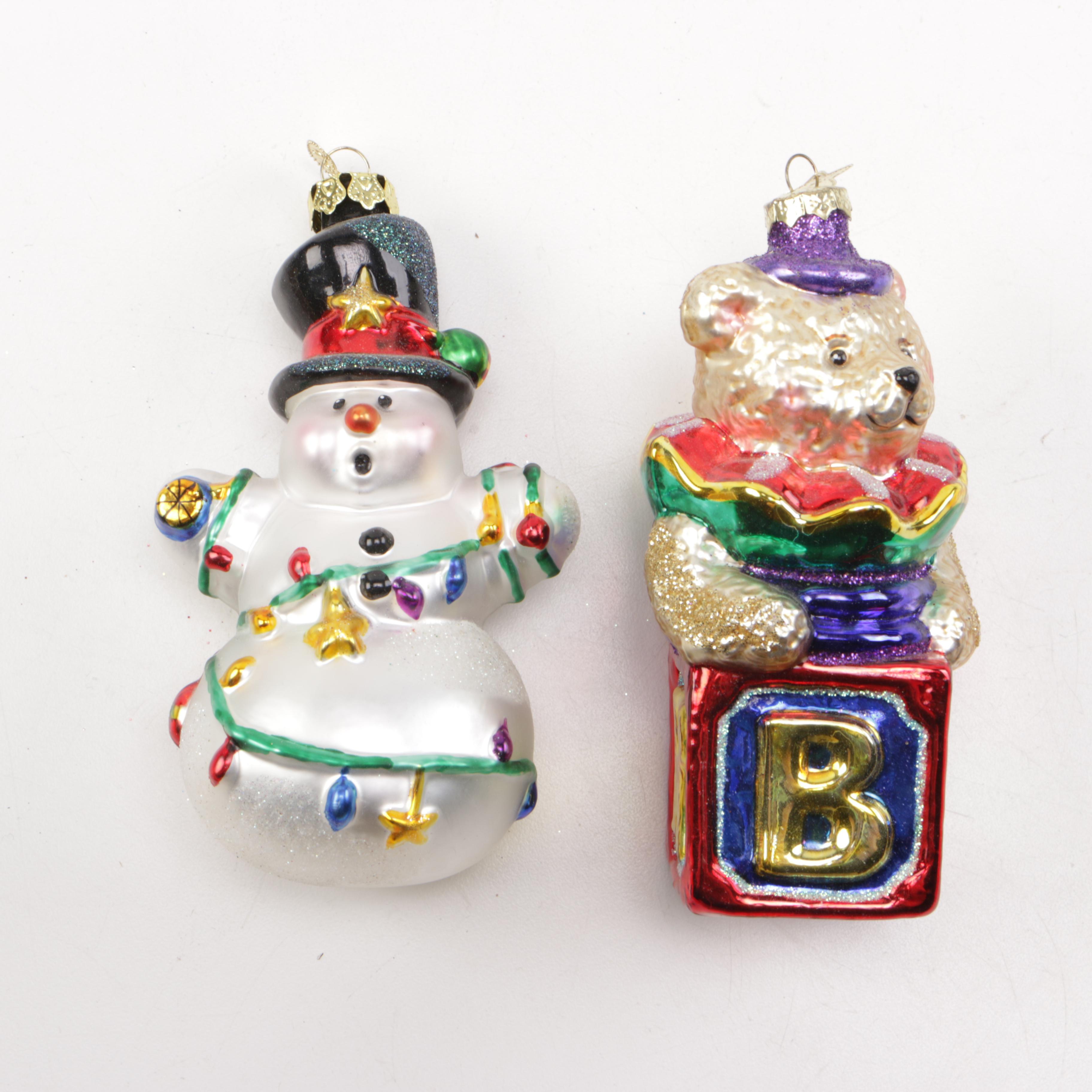 "Old World Christmas" Tree Ornaments EBTH